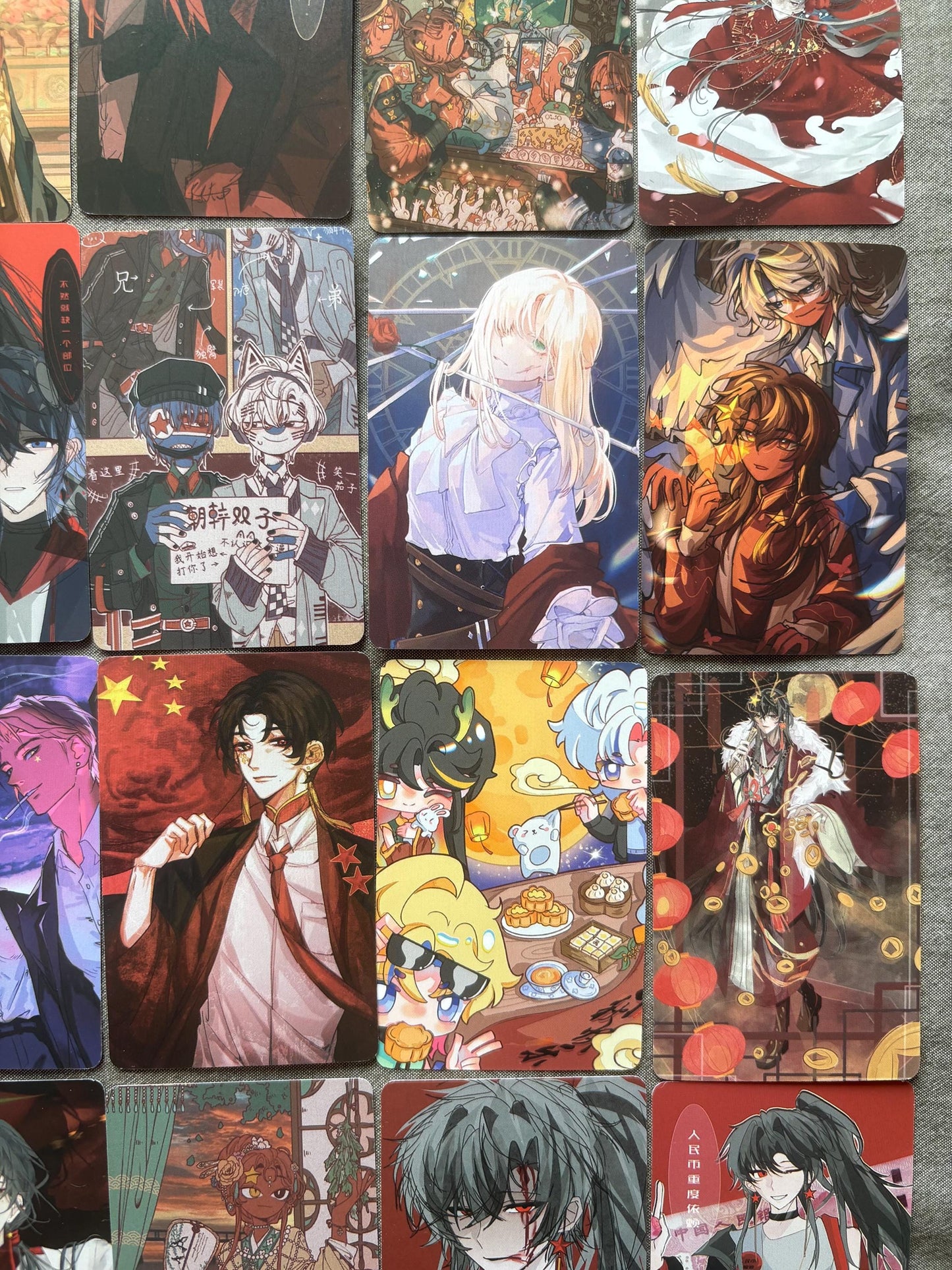 Country Humans 55pc photo cards lomo