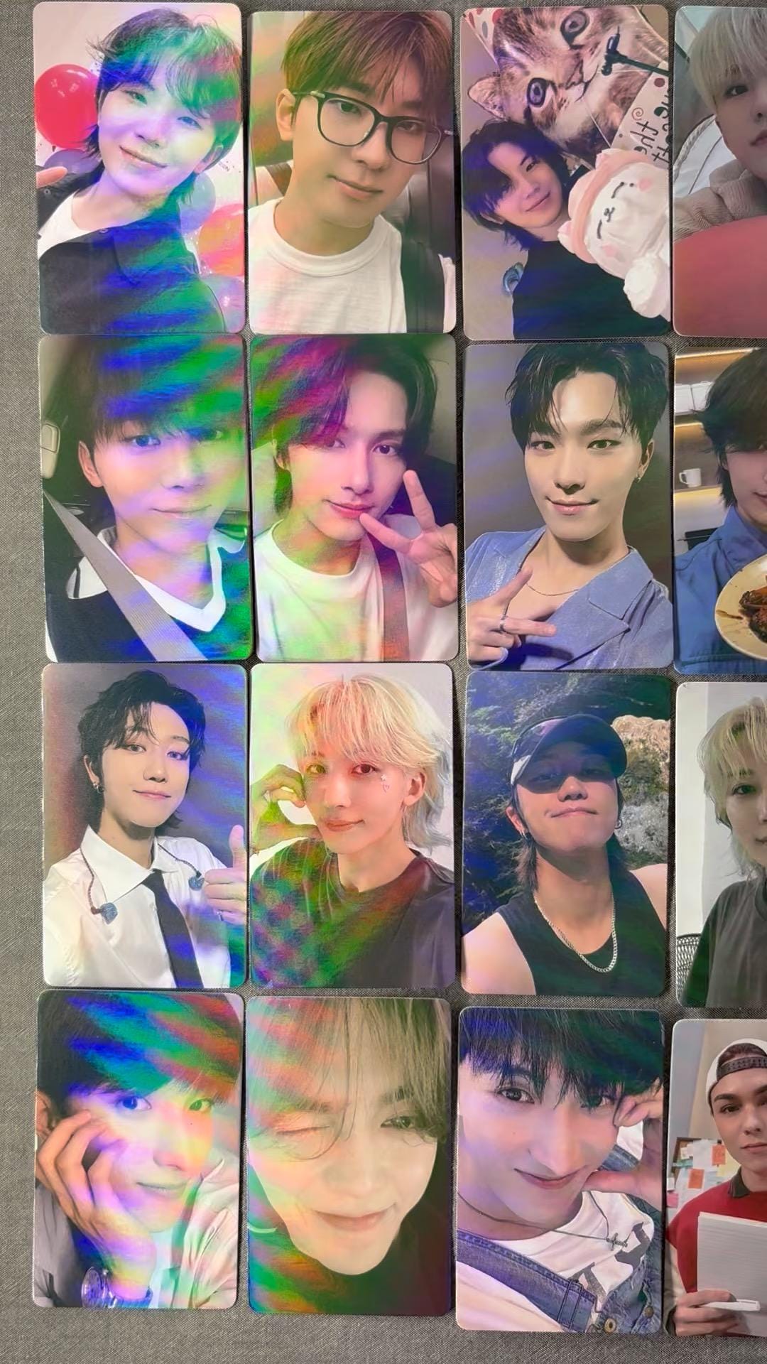 Seventeen 50pc/set Laser Photocards SCoups Jeonghan Joshua Jun Hoshi Wonwoo Woozi DK Mingyu The8 Seungkwan Vernon Dino Kpop Lomo Cards