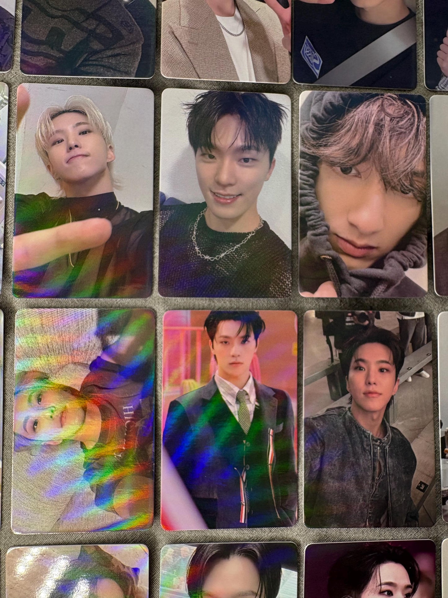 Seventeen 50pc/set Laser Photocards SCoups Jeonghan Joshua Jun Hoshi Wonwoo Woozi DK Mingyu The8 Seungkwan Vernon Dino Kpop Lomo Cards