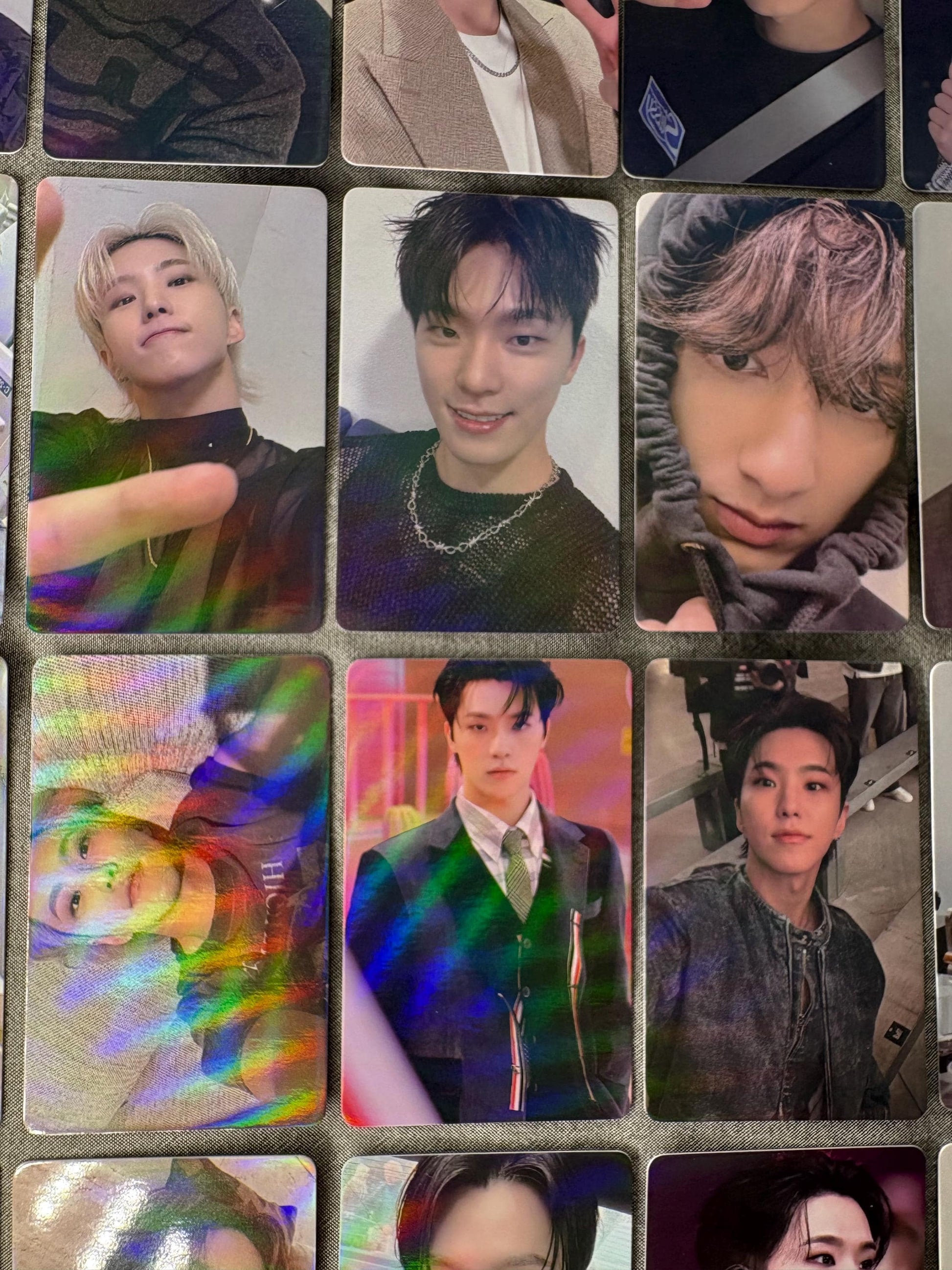 Seventeen 50pc/set Laser Photocards SCoups Jeonghan Joshua Jun Hoshi Wonwoo Woozi DK Mingyu The8 Seungkwan Vernon Dino Kpop Lomo Cards