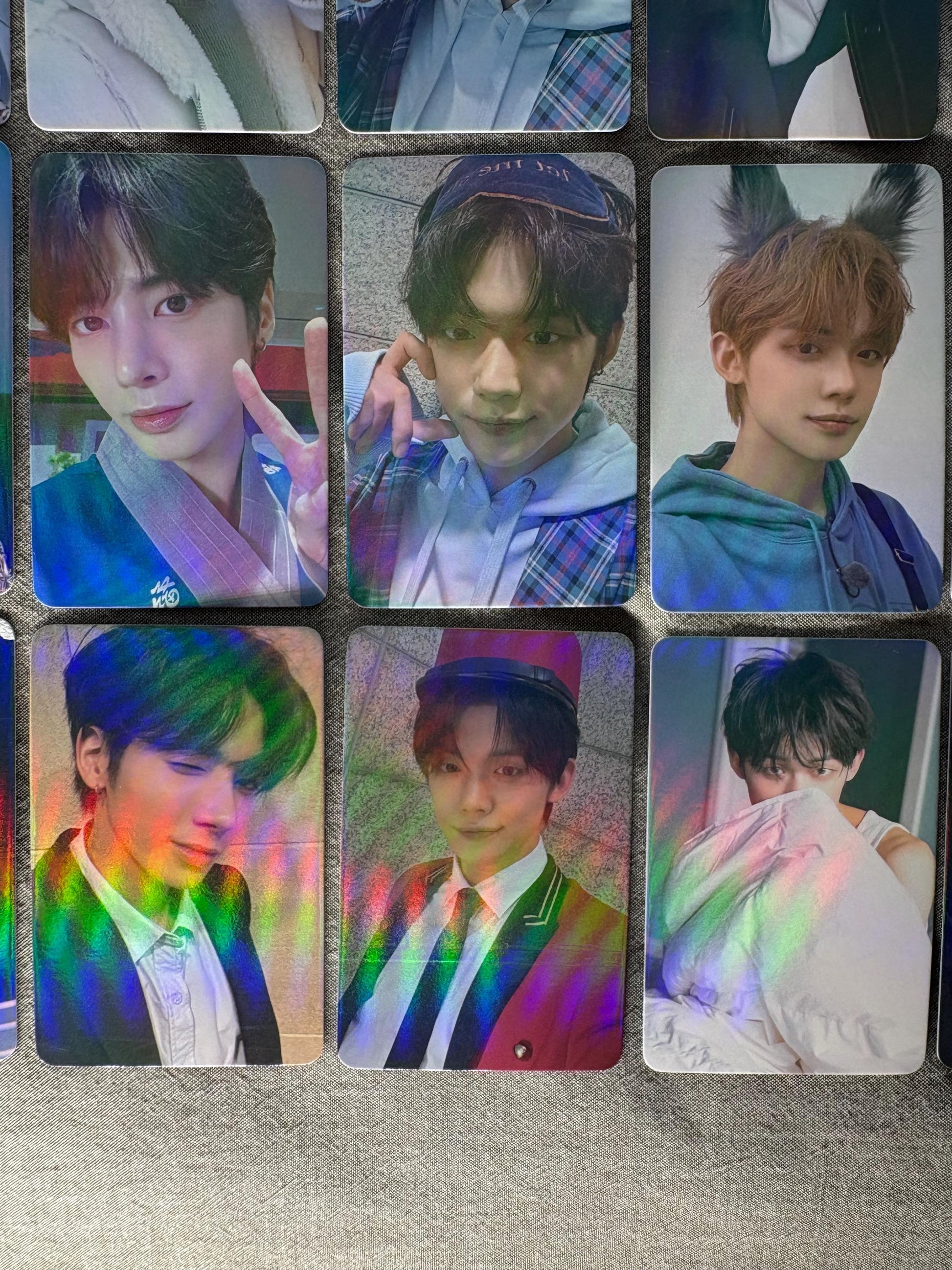 t x t 55pc/set Yeonjun Soobin Beomgyu Taehyun HueningKai Kpop merch lomo cards tommorrow x together
