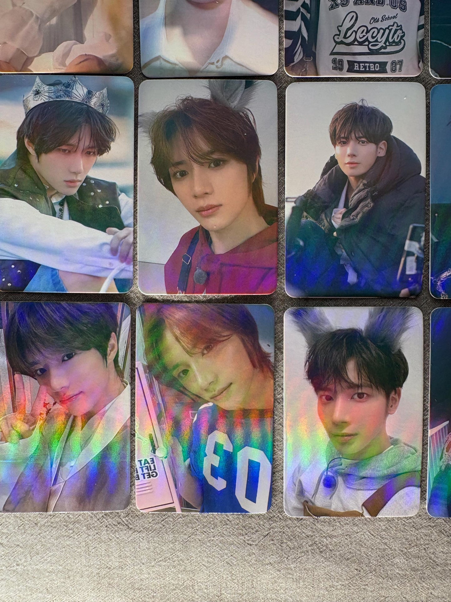 t x t 55pc/set Yeonjun Soobin Beomgyu Taehyun HueningKai Kpop merch lomo cards tommorrow x together