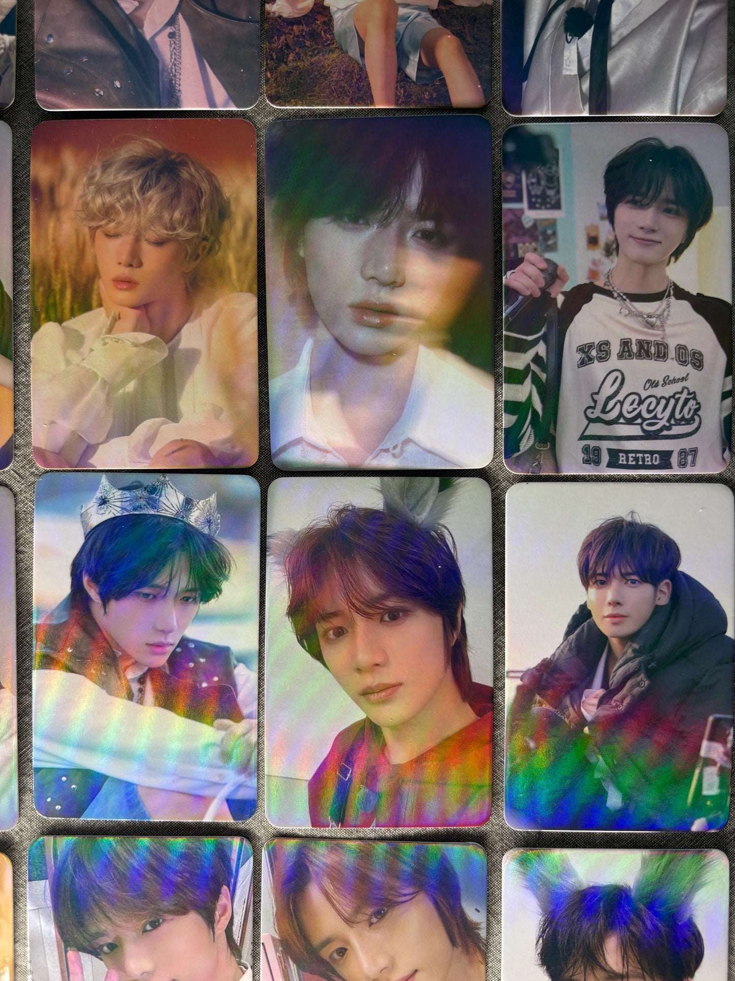t x t 55pc/set Yeonjun Soobin Beomgyu Taehyun HueningKai Kpop merch lomo cards tommorrow x together