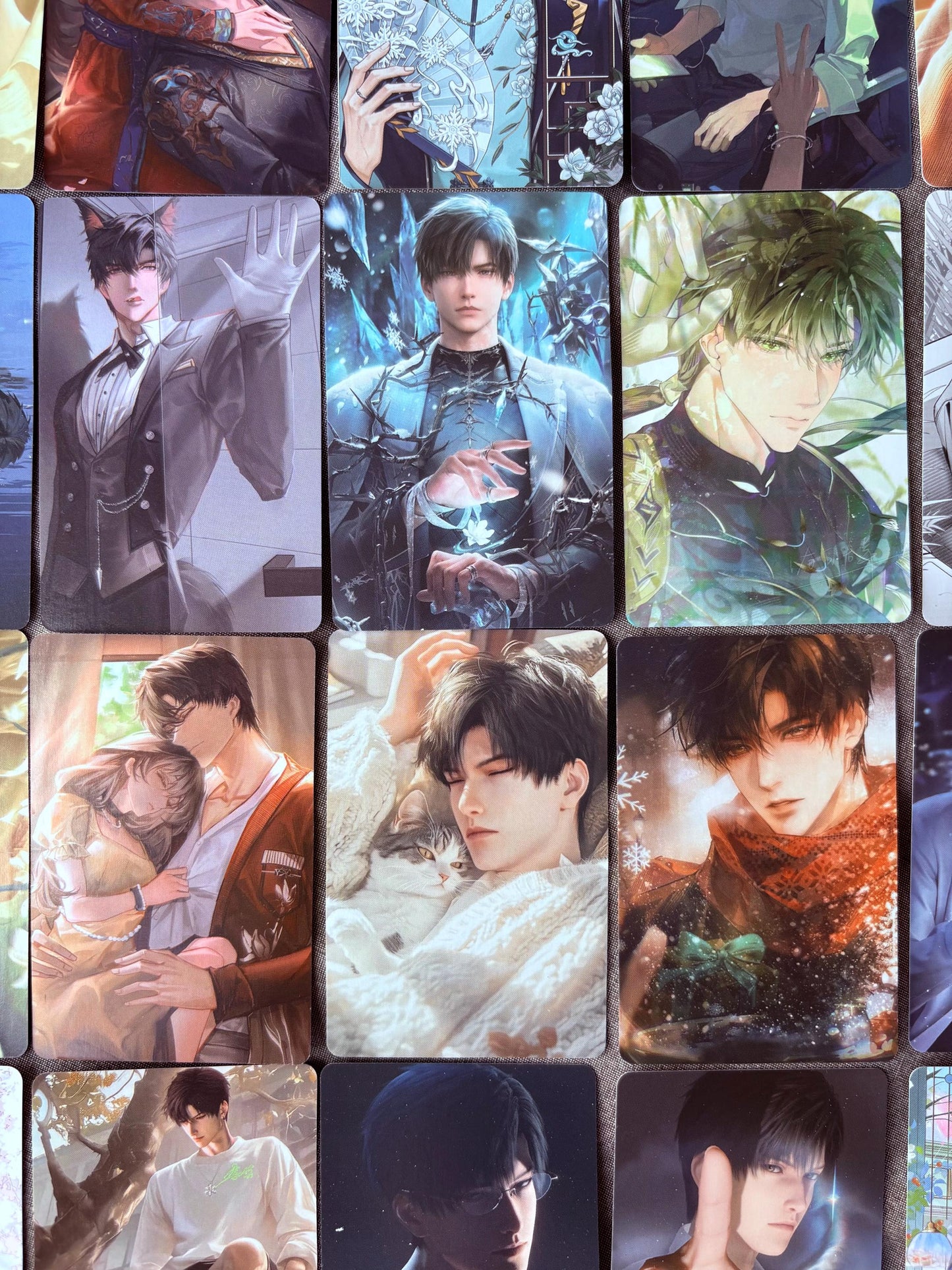 50pcs/set Zayne photo cards! Love and Deepspace LaDS Xavier Rafayel Zayne Caleb Otome gamer gift