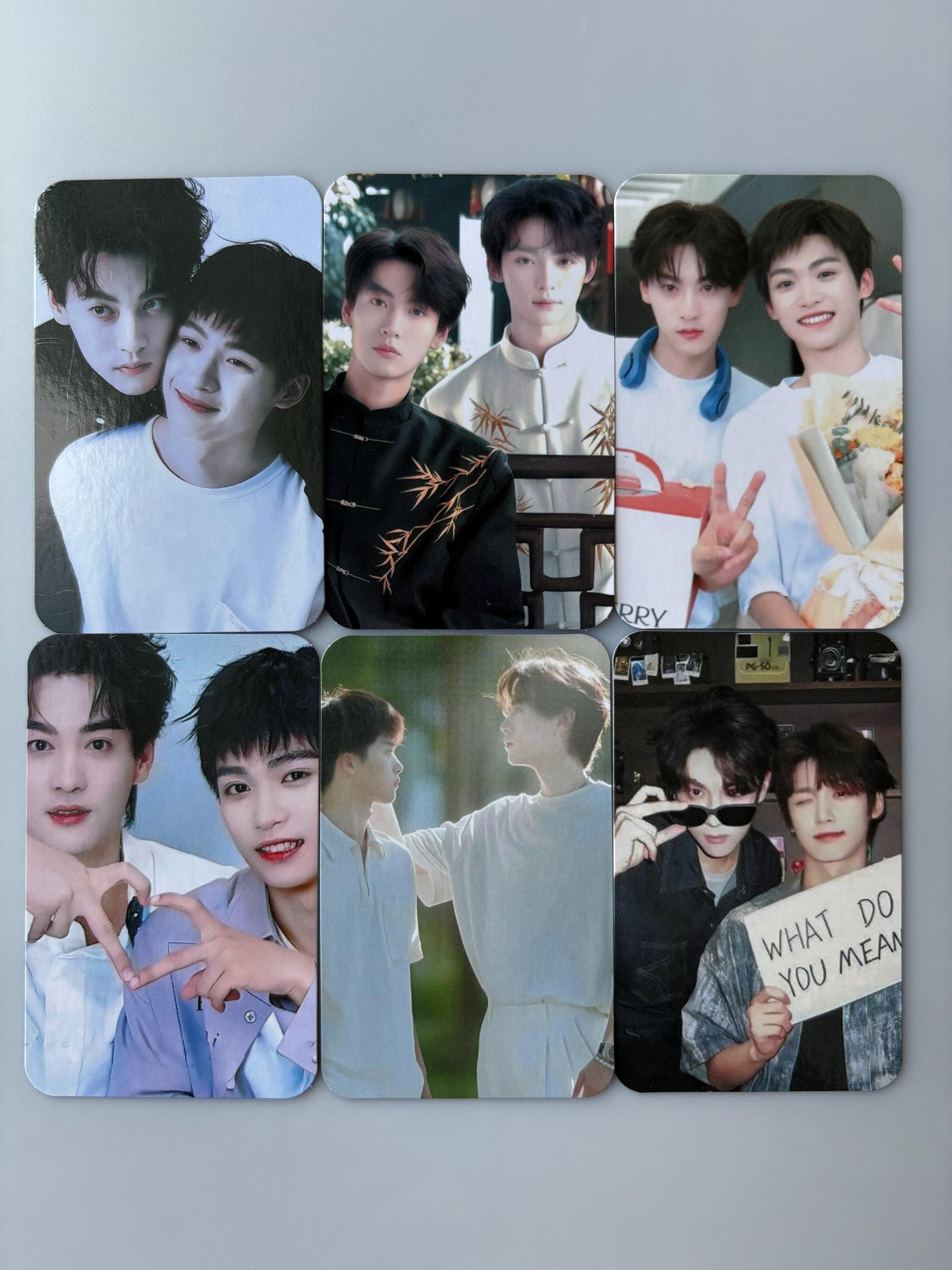 60pc/set Revenged Love photocards! Tian Xu Ning Chi Cheng Zi Yu Wu Suowei BL yaoi drama gift