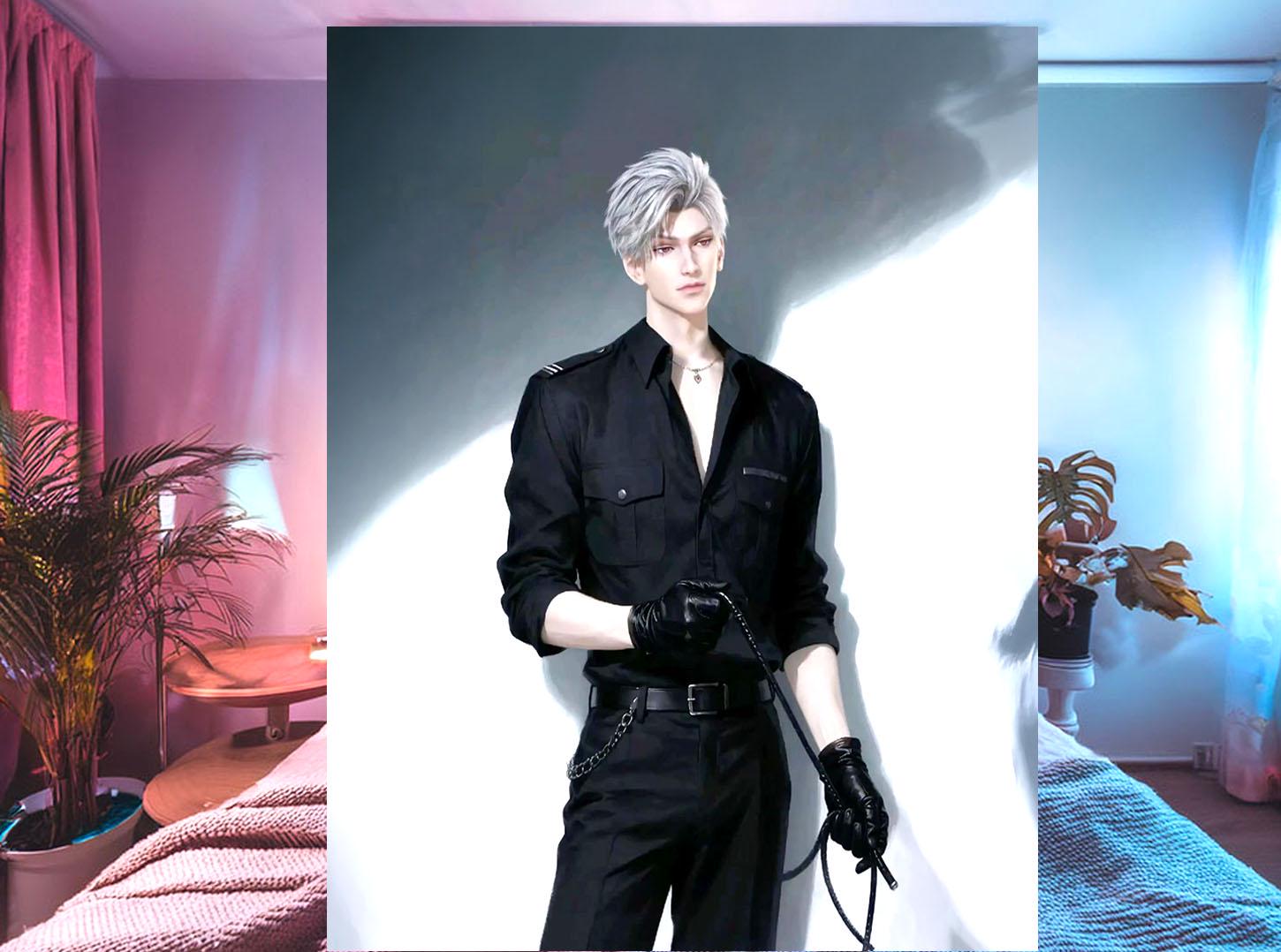 Sylus Hanging Tapestry | Love and Deepspace | Personalized Wall Art | Made to Order | Polyester Fabric | Ship Flag Banner