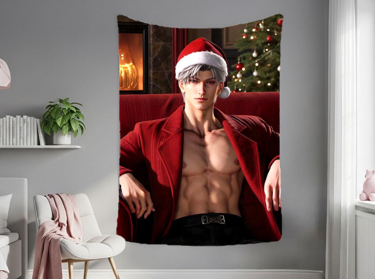 Sylus Hanging Tapestry | Love and Deepspace | Personalized Wall Art | Made to Order | Polyester Fabric | Ship Flag Banner