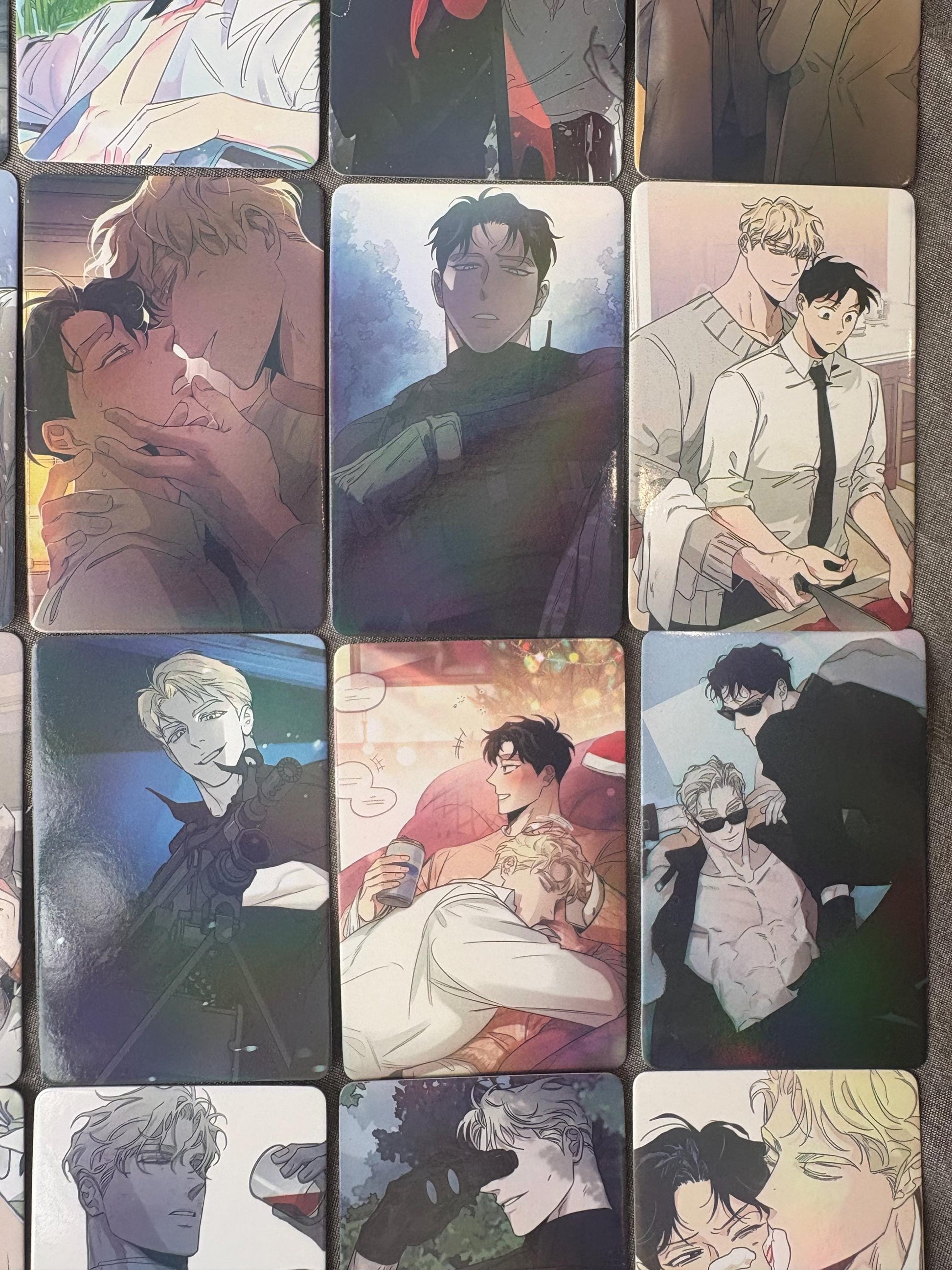 Rose and Champagne Lomo Cards: Jeong Leewon Caesar Manhwa (50pc)