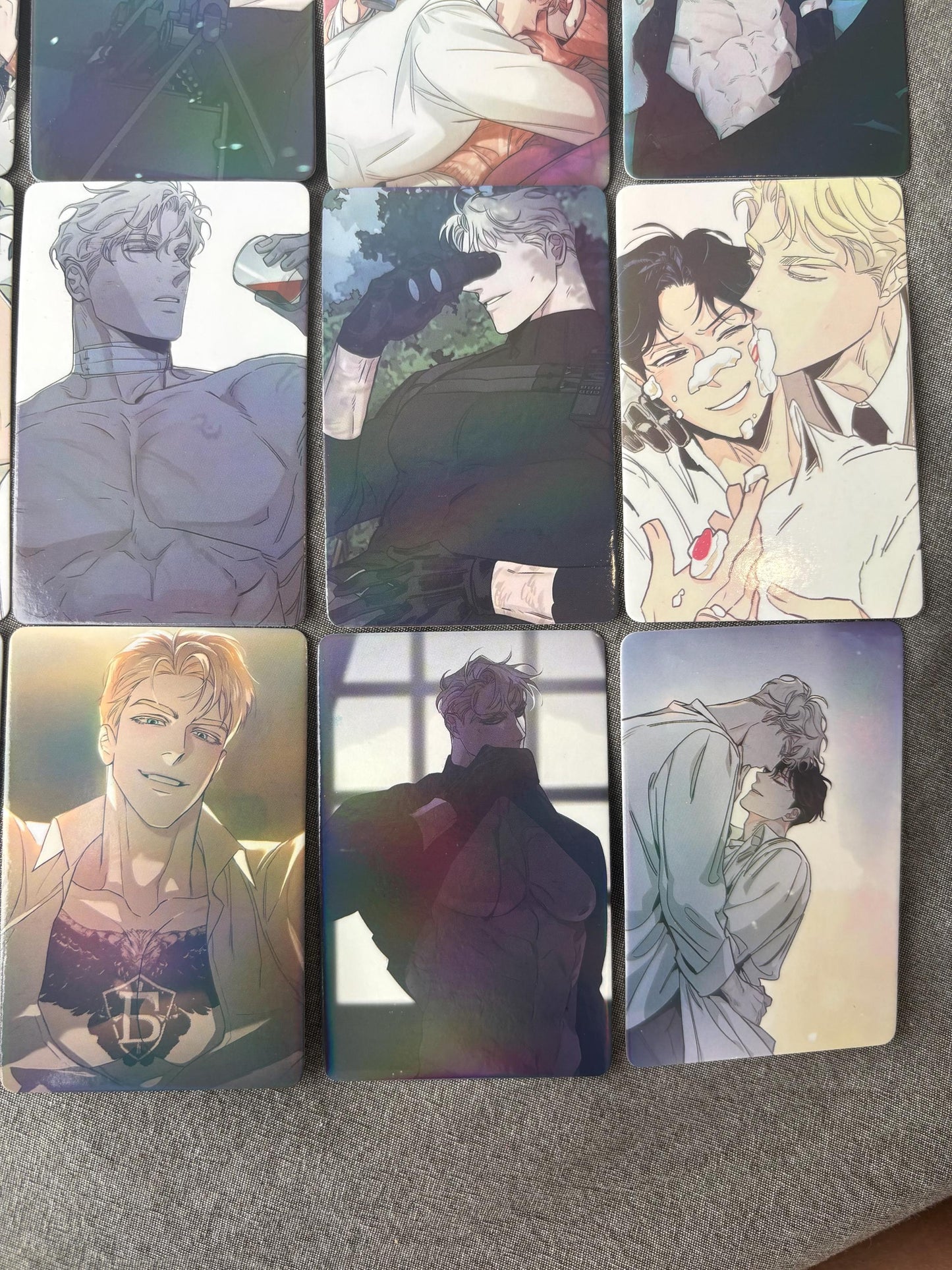 Rose and Champagne Lomo Cards: Jeong Leewon Caesar Manhwa (50pc)