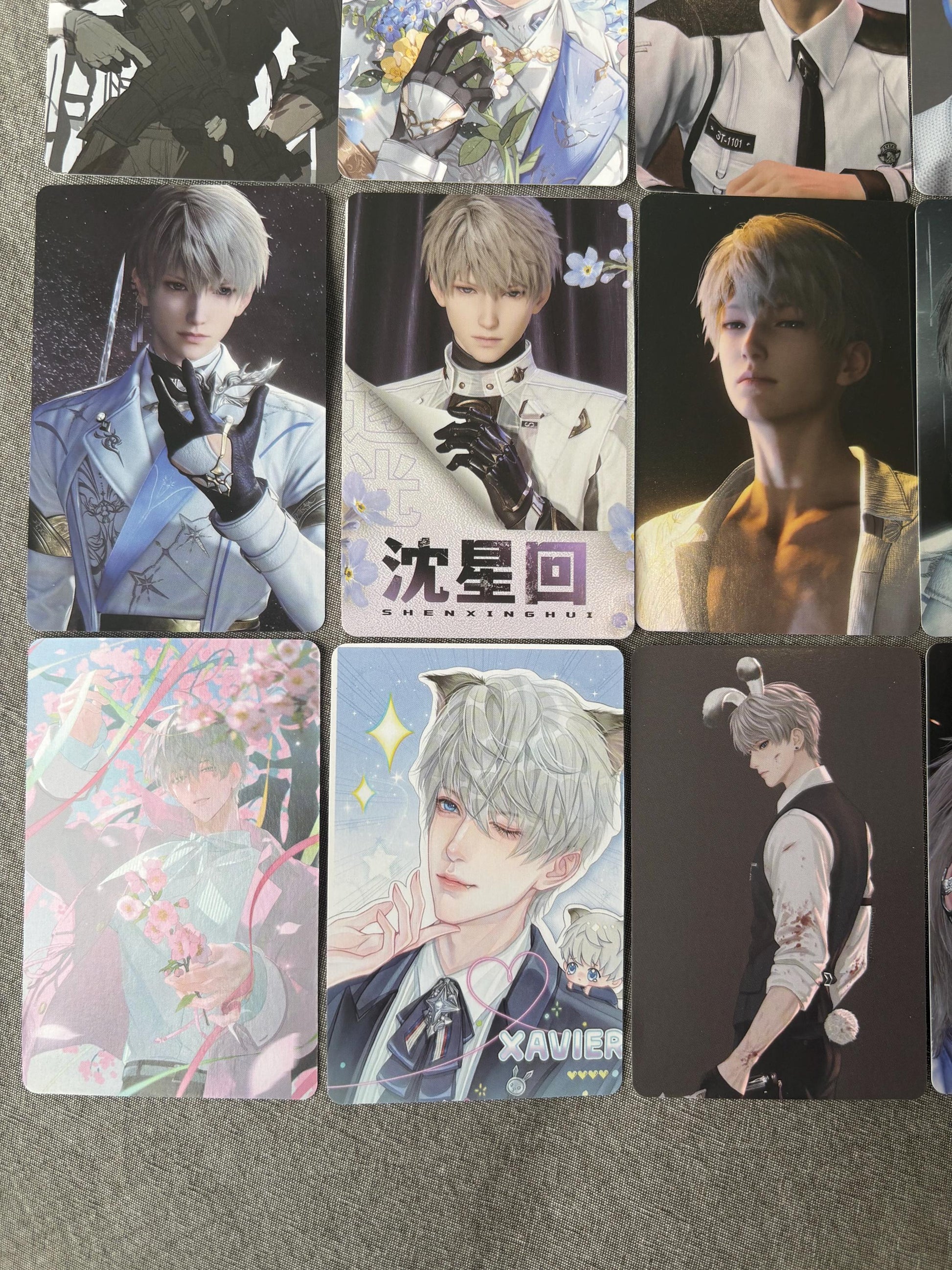 Xavier Love and Deepspace Holographic Cards (50pcs)