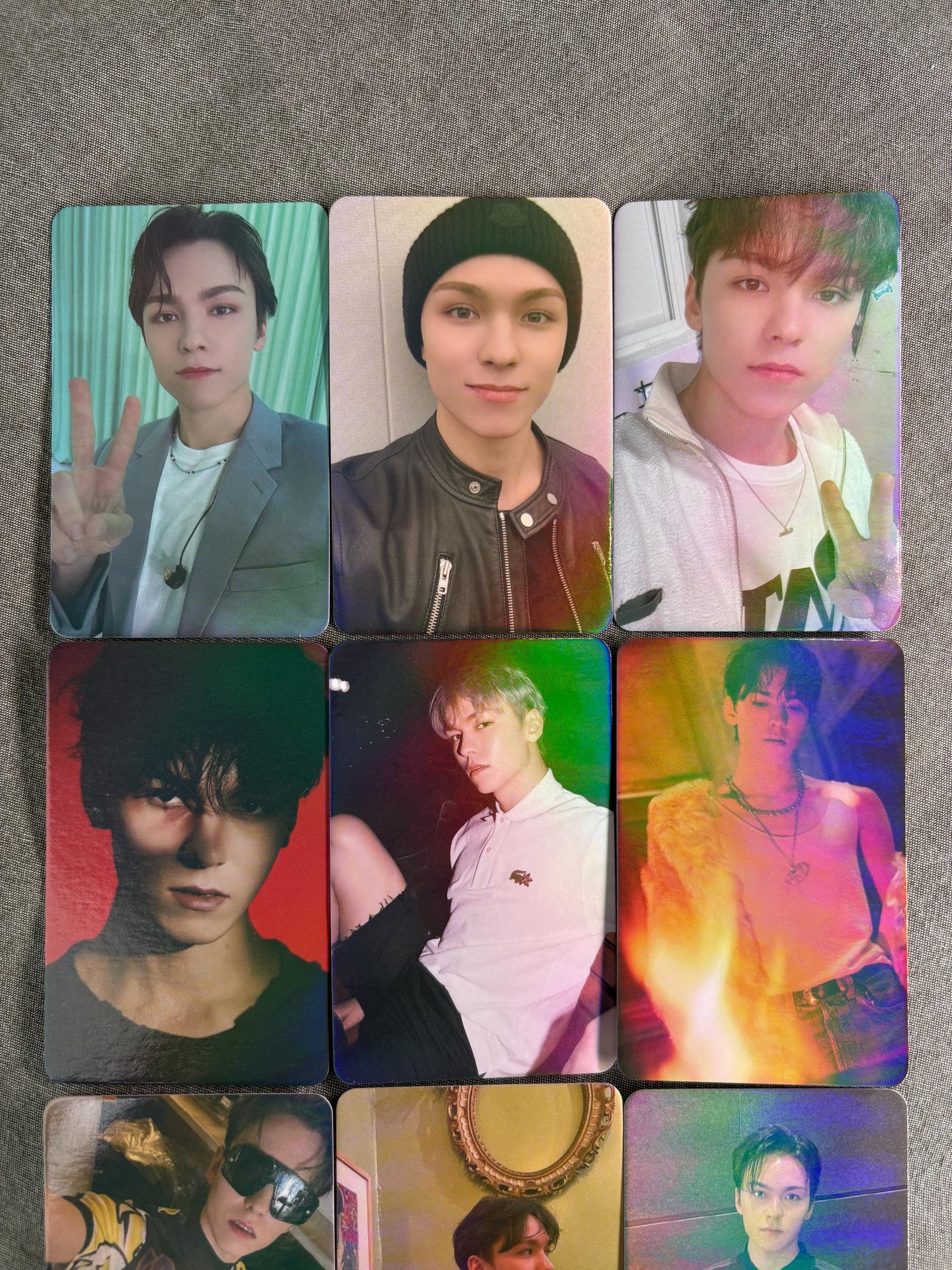 Seventeen 50pc/set Wonwoo Mingyu Scoup Vernon KPOP Photocards SVT merch lomo cards
