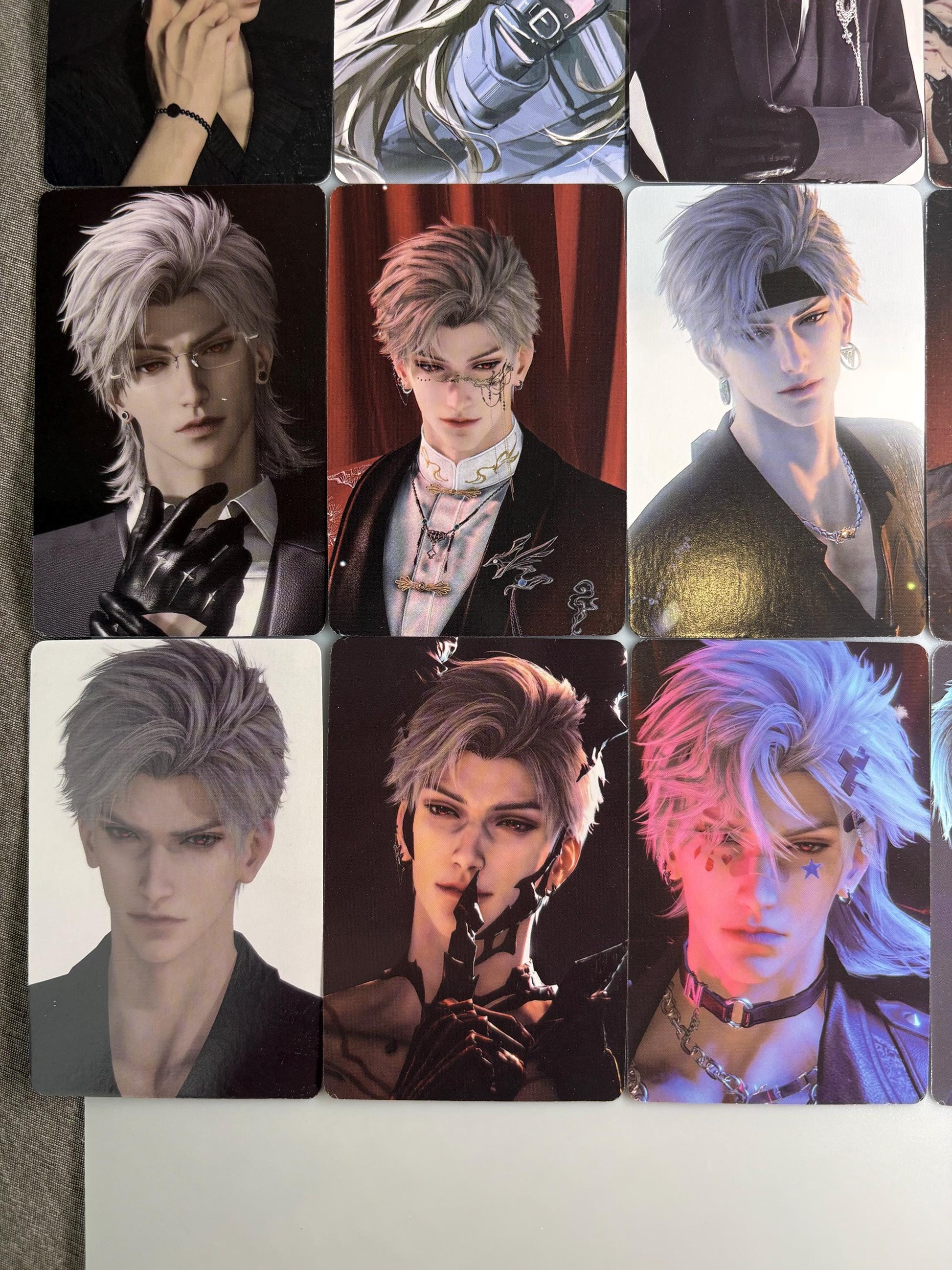 55pcs/set Sylus photo cards! Love and Deepspace LaDS lomo Xavier Rafayel Zayne Caleb Otome gamer gift