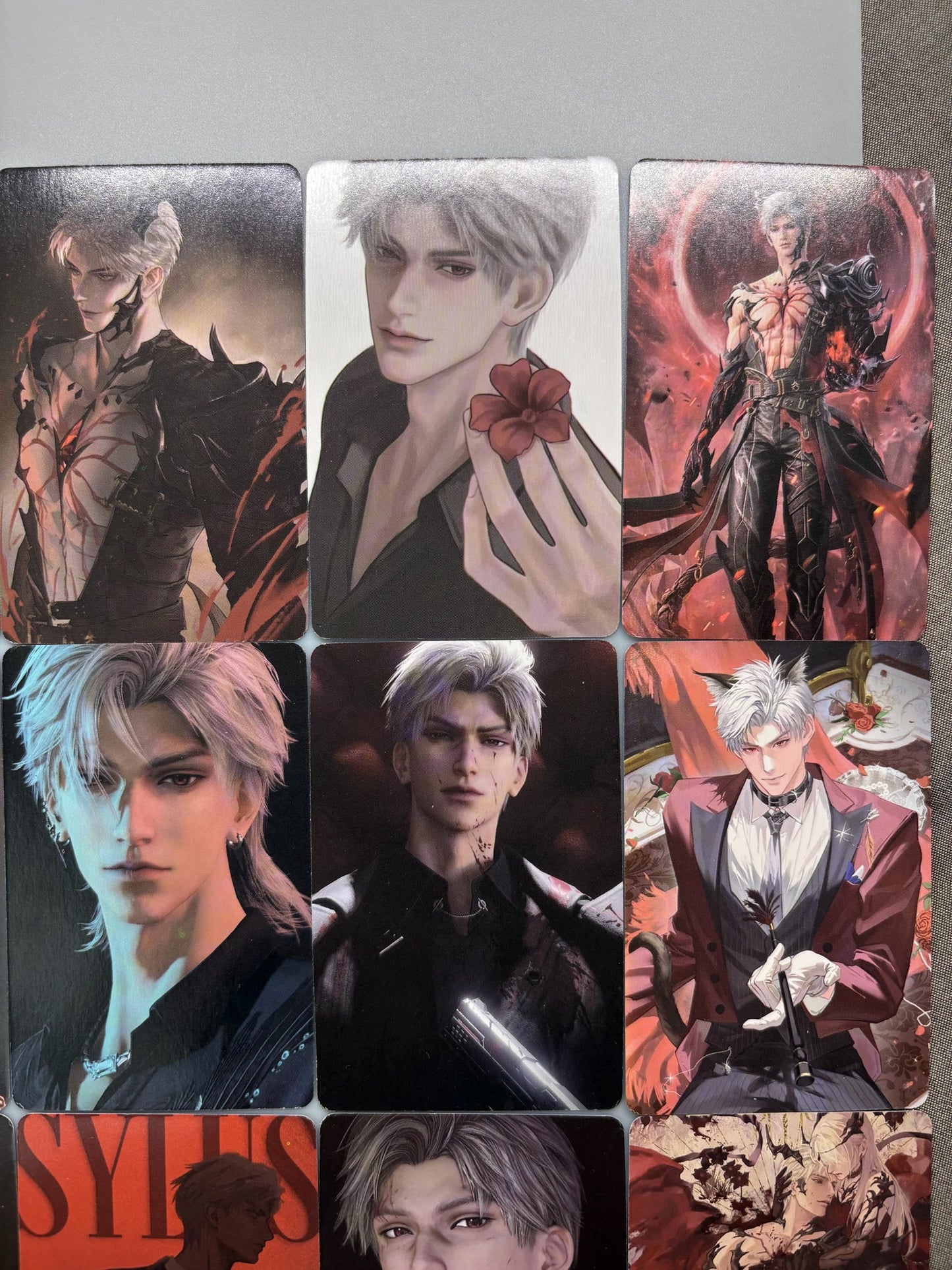 55pcs/set Sylus photo cards! Love and Deepspace LaDS lomo Xavier Rafayel Zayne Caleb Otome gamer gift