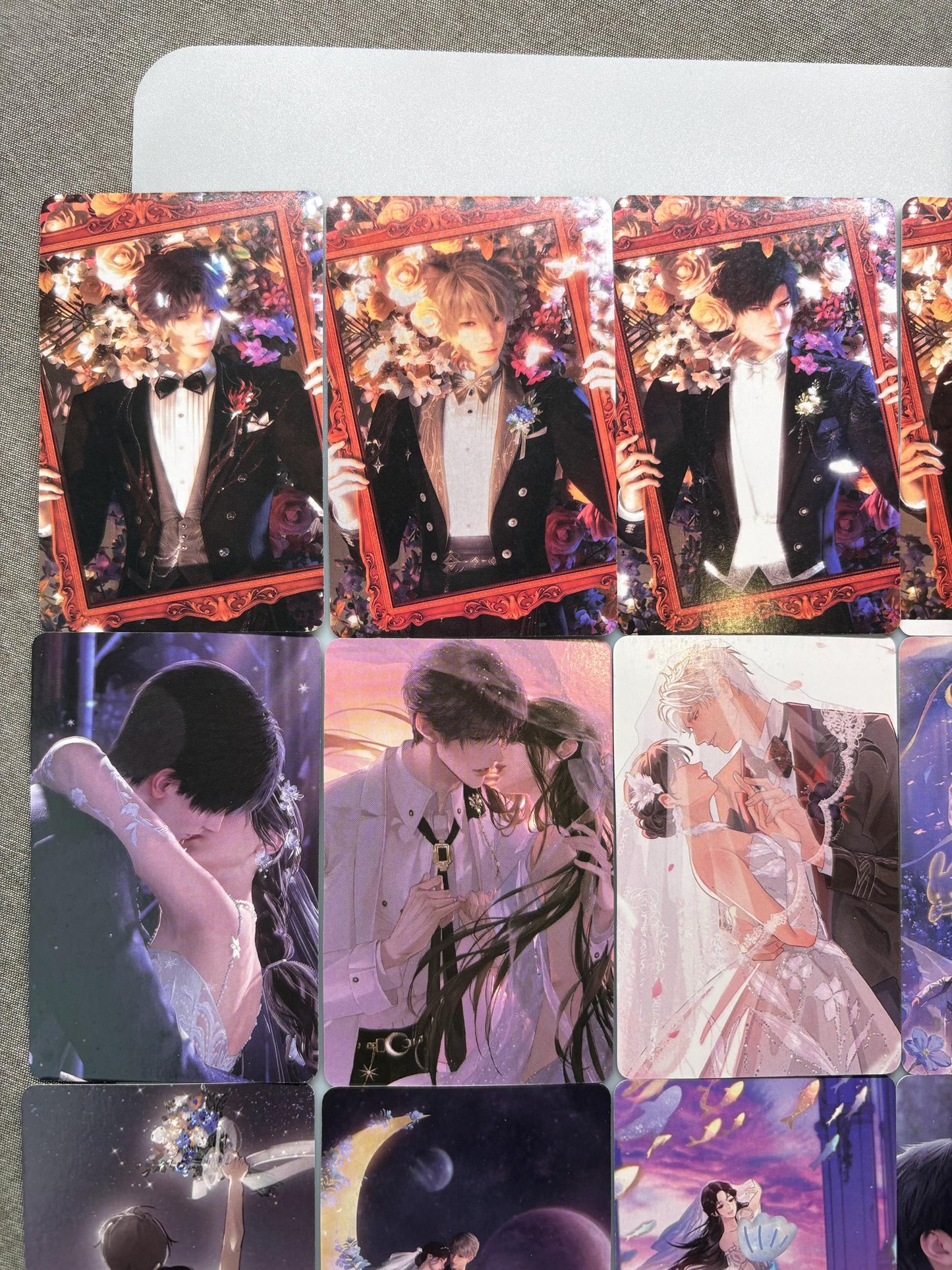 LaDS Holographic Lomo Cards: Xavier, Rafayel, Zayne, Caleb (55pcs/set)