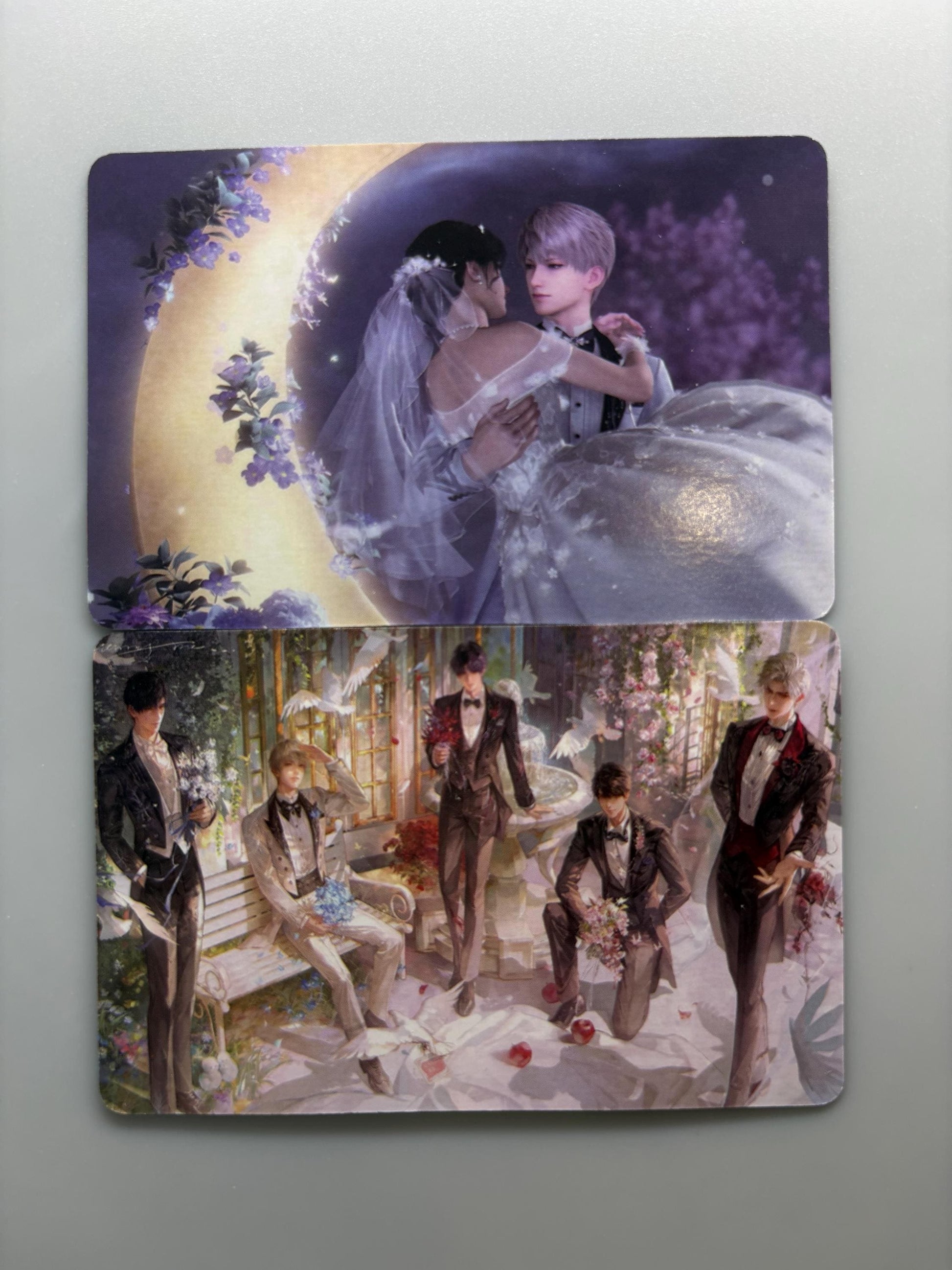 LaDS Holographic Lomo Cards: Xavier, Rafayel, Zayne, Caleb (55pcs/set)