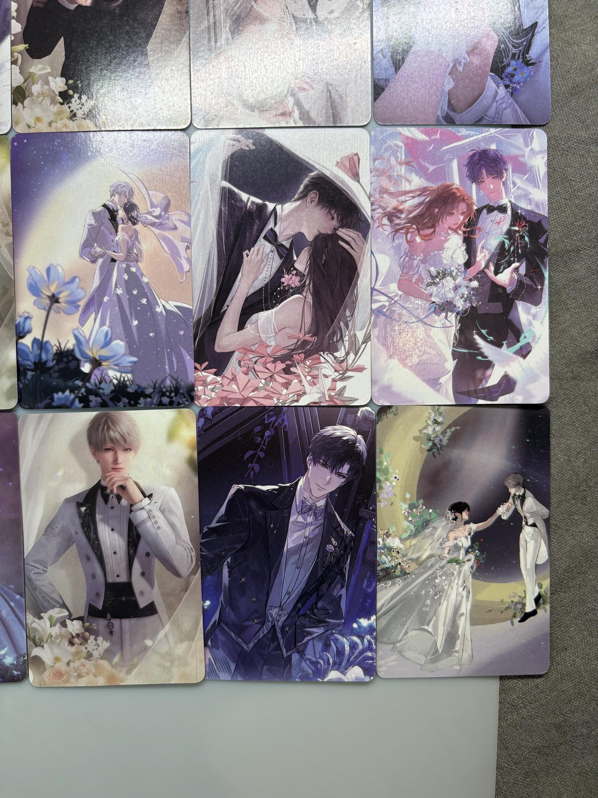 LaDS Holographic Lomo Cards: Xavier, Rafayel, Zayne, Caleb (55pcs/set)