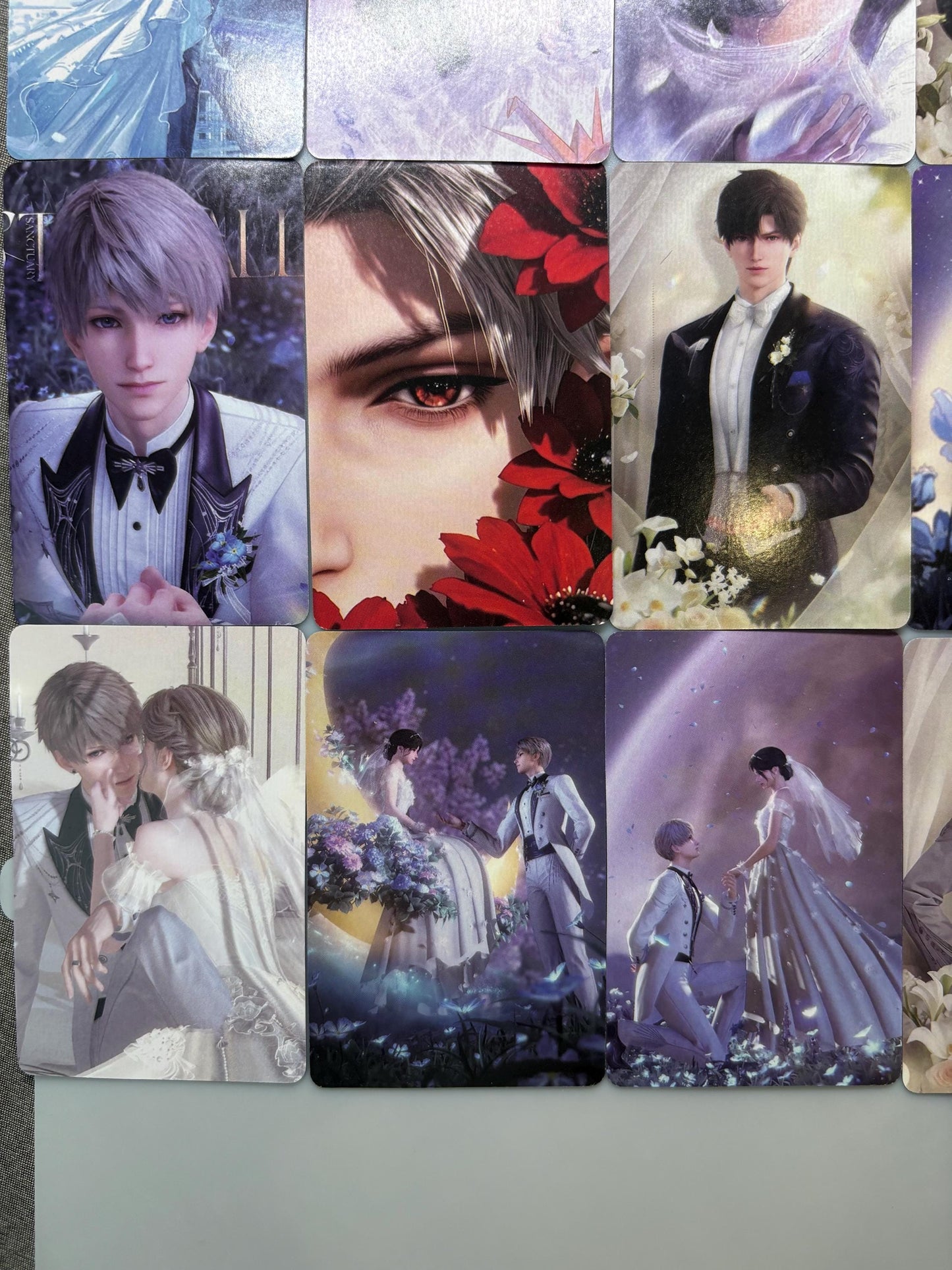 LaDS Holographic Lomo Cards: Xavier, Rafayel, Zayne, Caleb (55pcs/set)