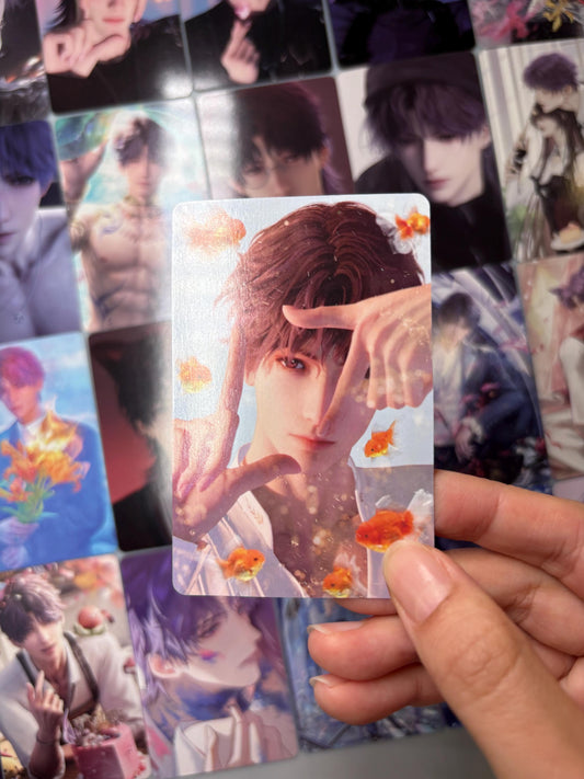 Rafayel Holographic Lomo Cards: Love and Deepspace Gamer Gift (50pcs)
