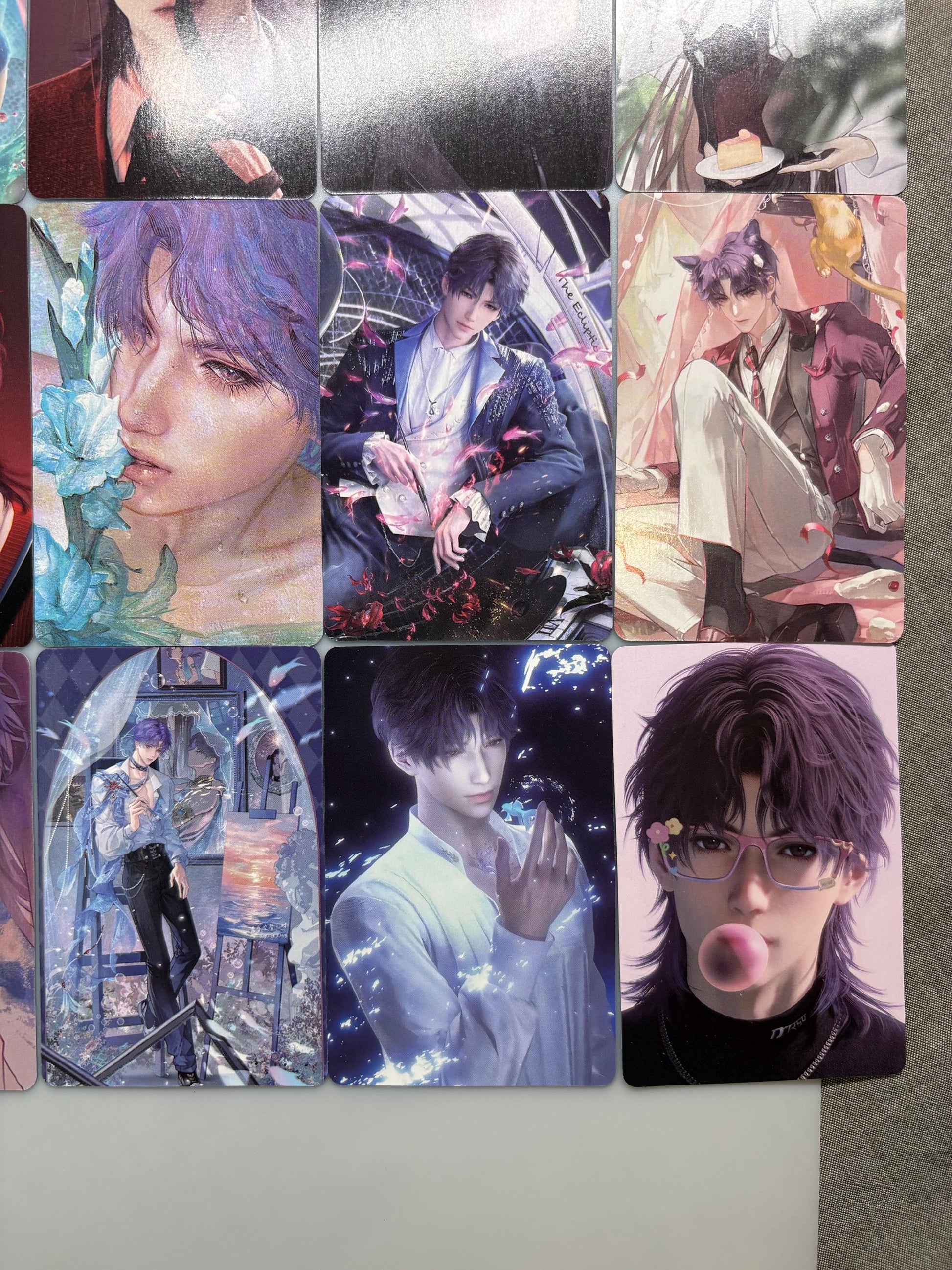 Rafayel Holographic Lomo Cards: Love and Deepspace Gamer Gift (50pcs)