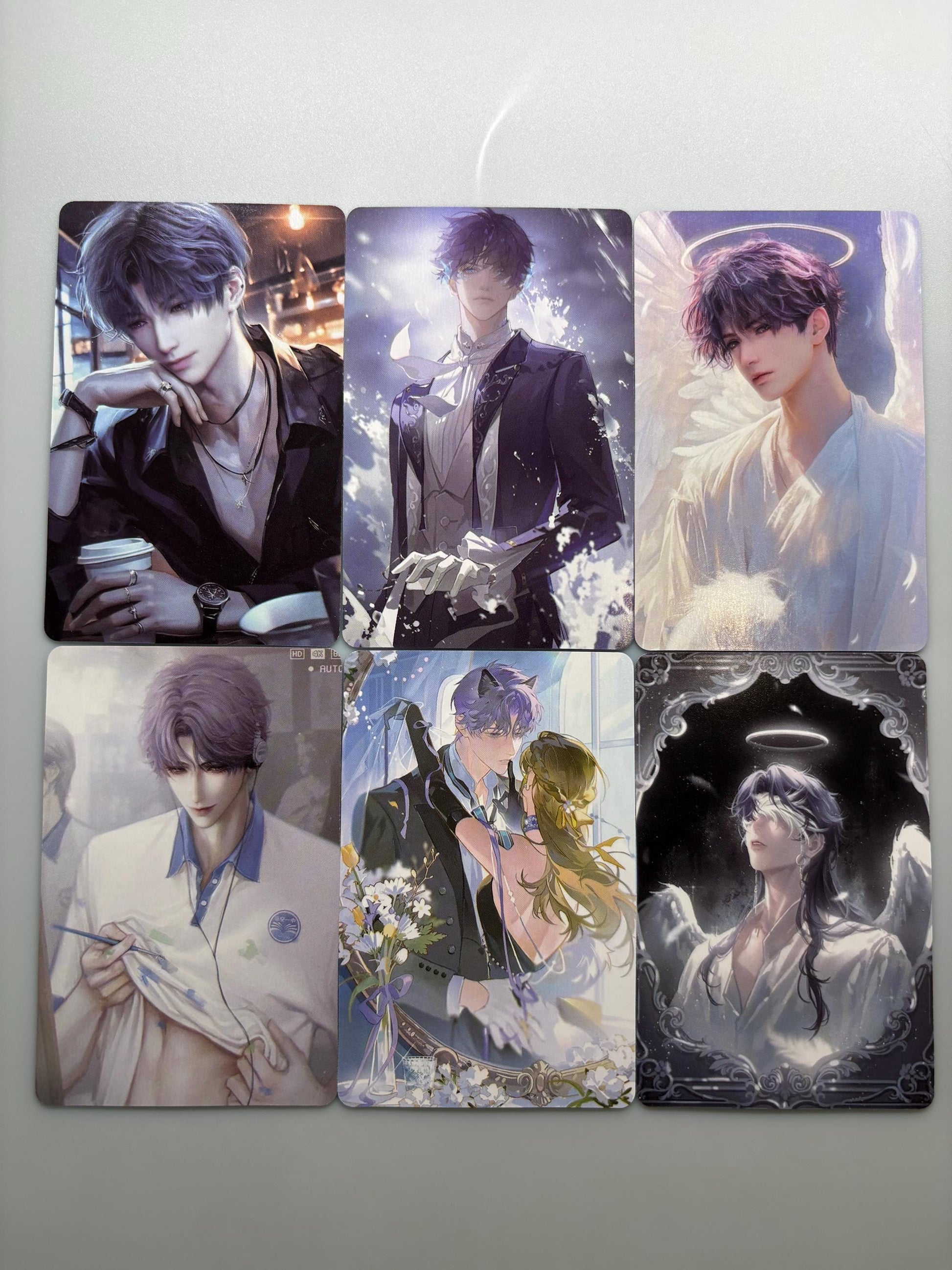 Rafayel Holographic Lomo Cards: Love and Deepspace Gamer Gift (50pcs)