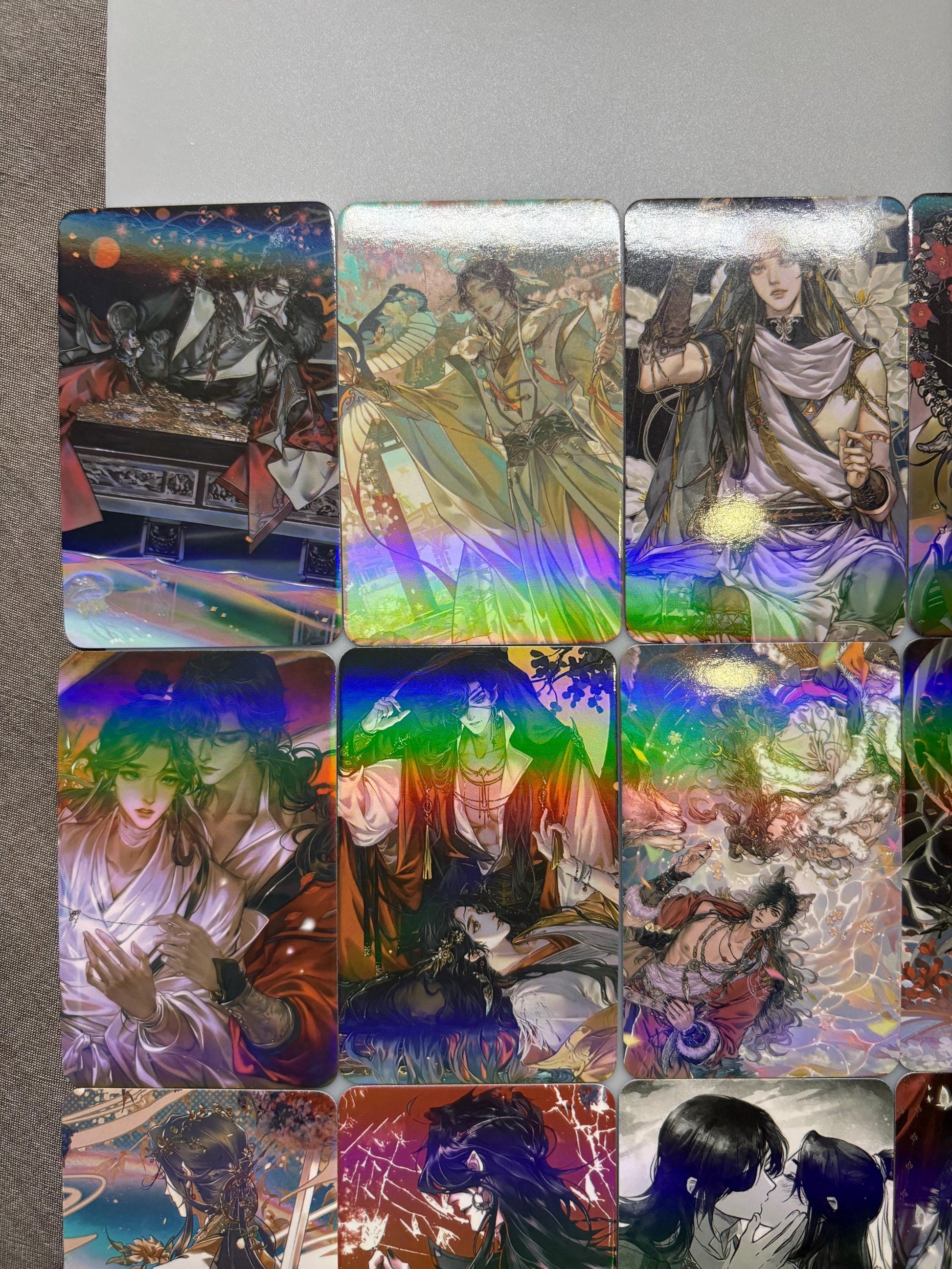 Tian Guan Ci Fu 55pc photo cards Heaven Officials Blessing TGCF Xie Lian Hua Cheng BL manhua