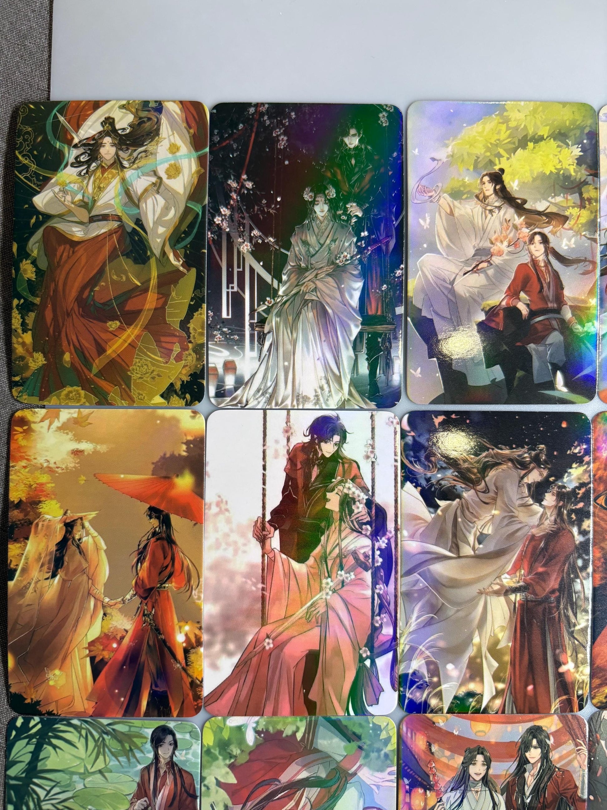 Tian Guan Ci Fu 55pc photo cards Heaven Officials Blessing TGCF Xie Lian Hua Cheng BL manhua