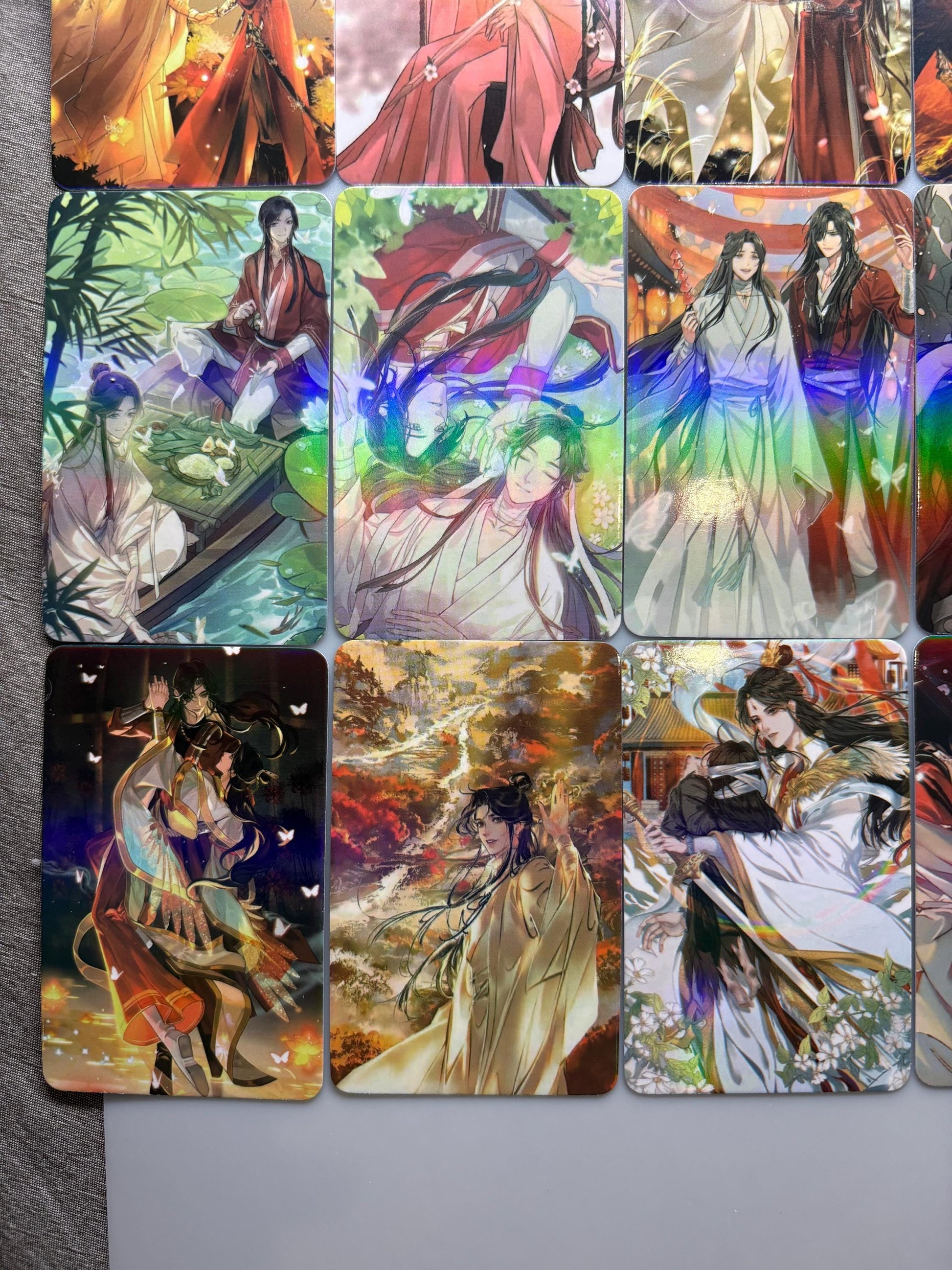 Tian Guan Ci Fu 55pc photo cards Heaven Officials Blessing TGCF Xie Lian Hua Cheng BL manhua