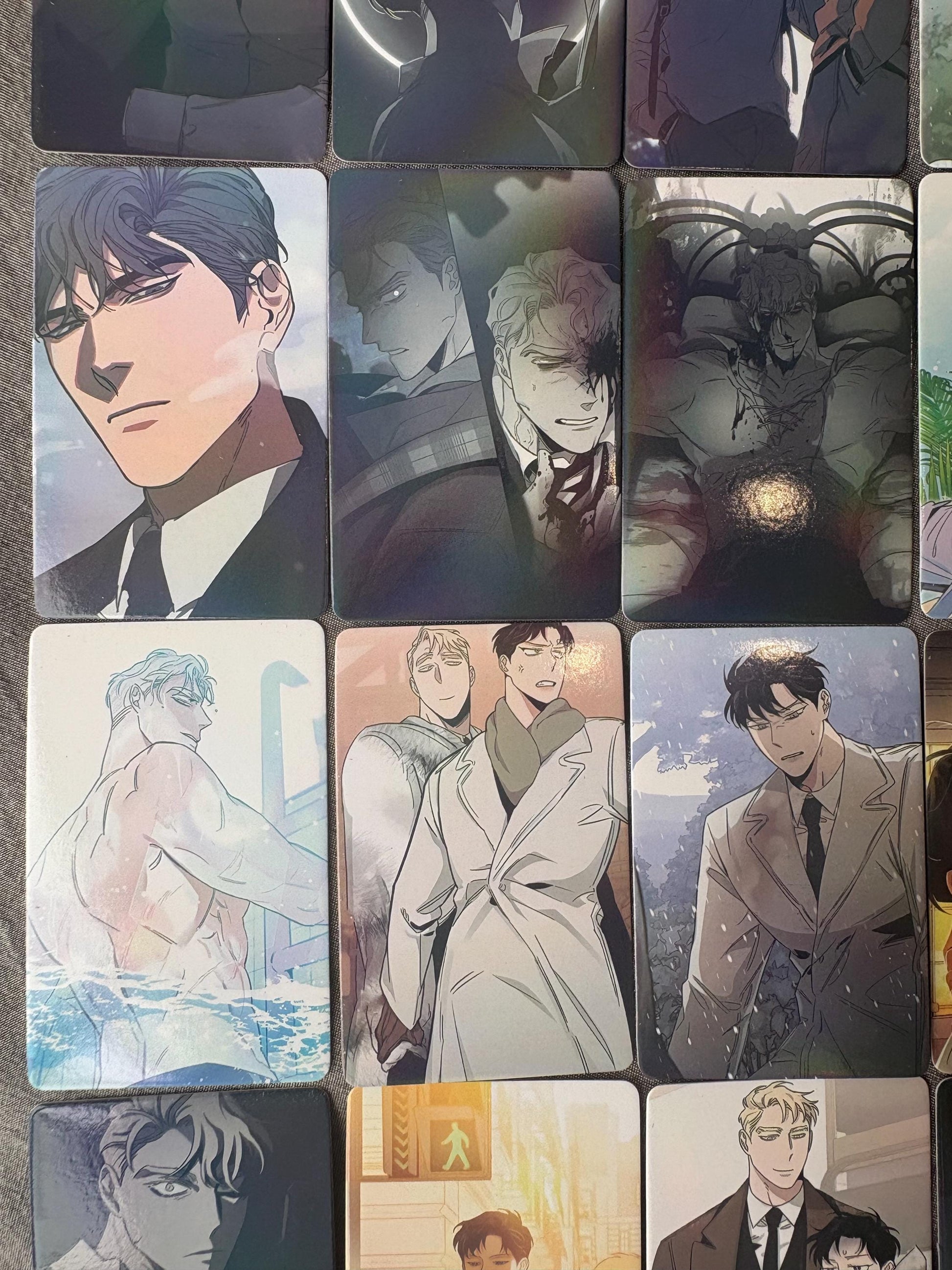 Rose and Champagne Lomo Cards: Jeong Leewon Caesar Manhwa (50pc)