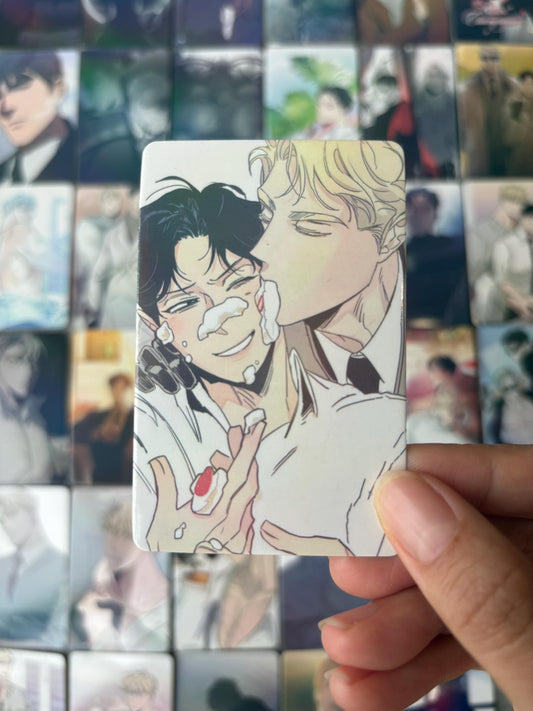 Rose and Champagne Lomo Cards: Jeong Leewon Caesar Manhwa (50pc)