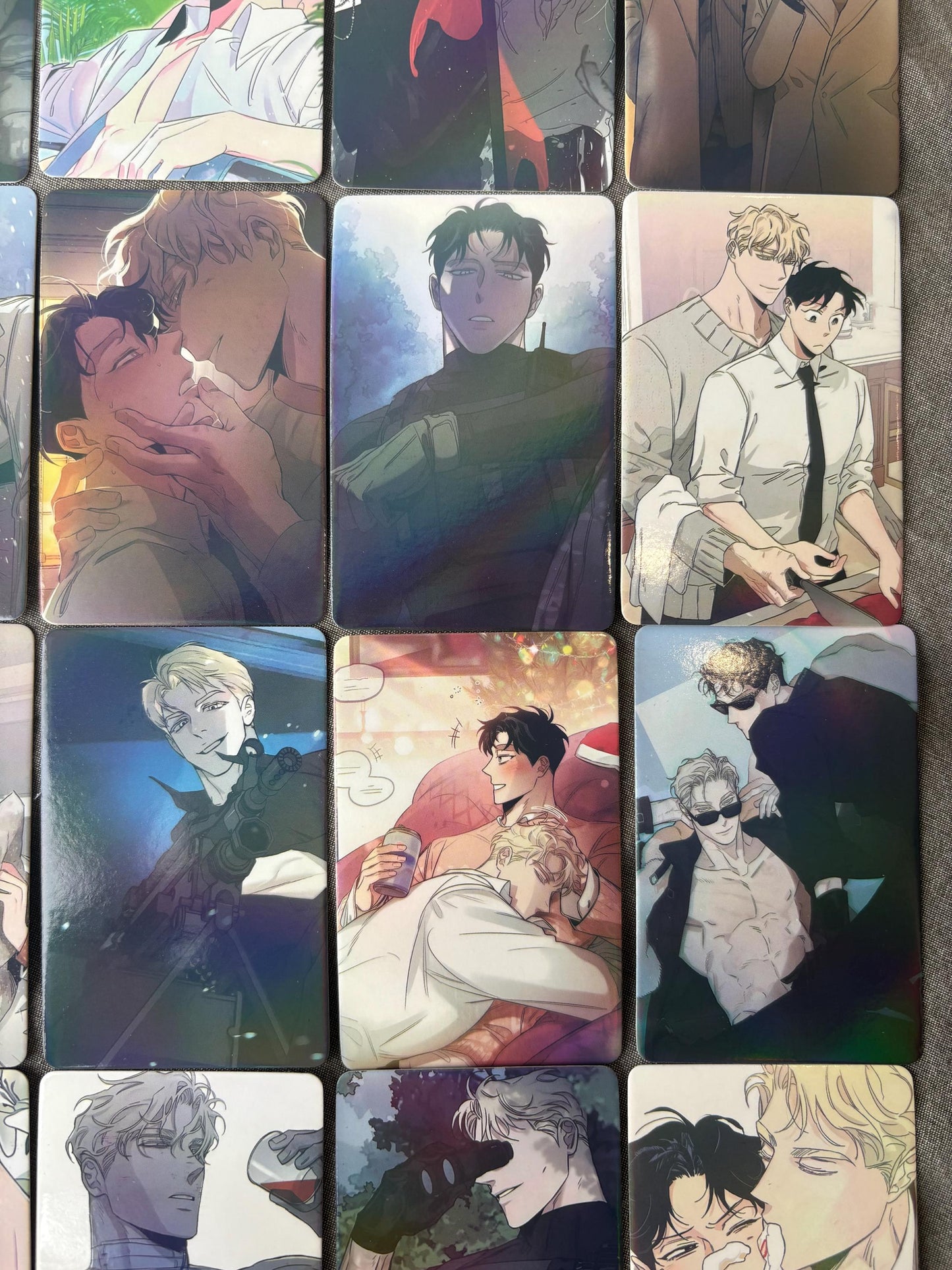 Rose and Champagne Lomo Cards: Jeong Leewon Caesar Manhwa (50pc)