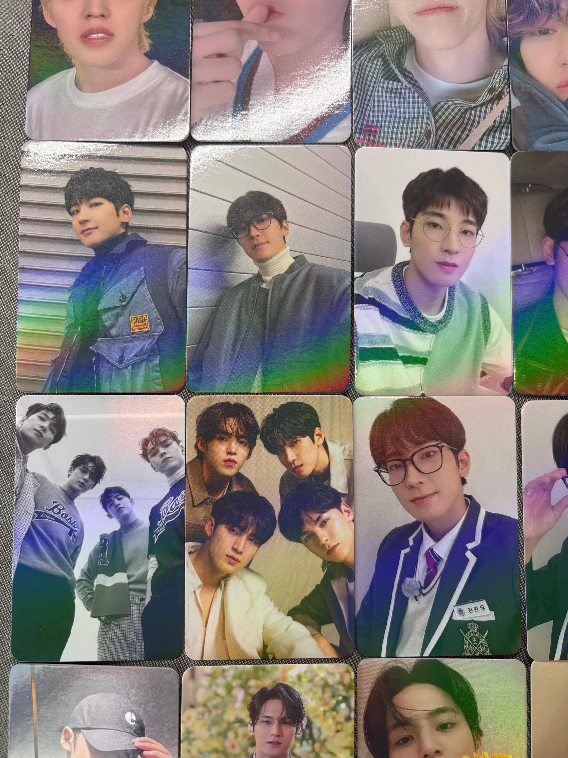 Seventeen 50pc/set Wonwoo Mingyu Scoup Vernon KPOP Photocards SVT merch lomo cards