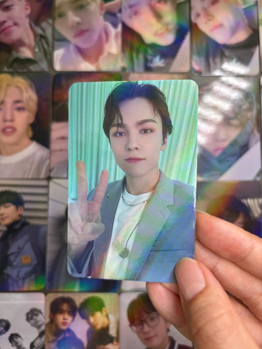 Seventeen 50pc/set Wonwoo Mingyu Scoup Vernon KPOP Photocards SVT merch lomo cards