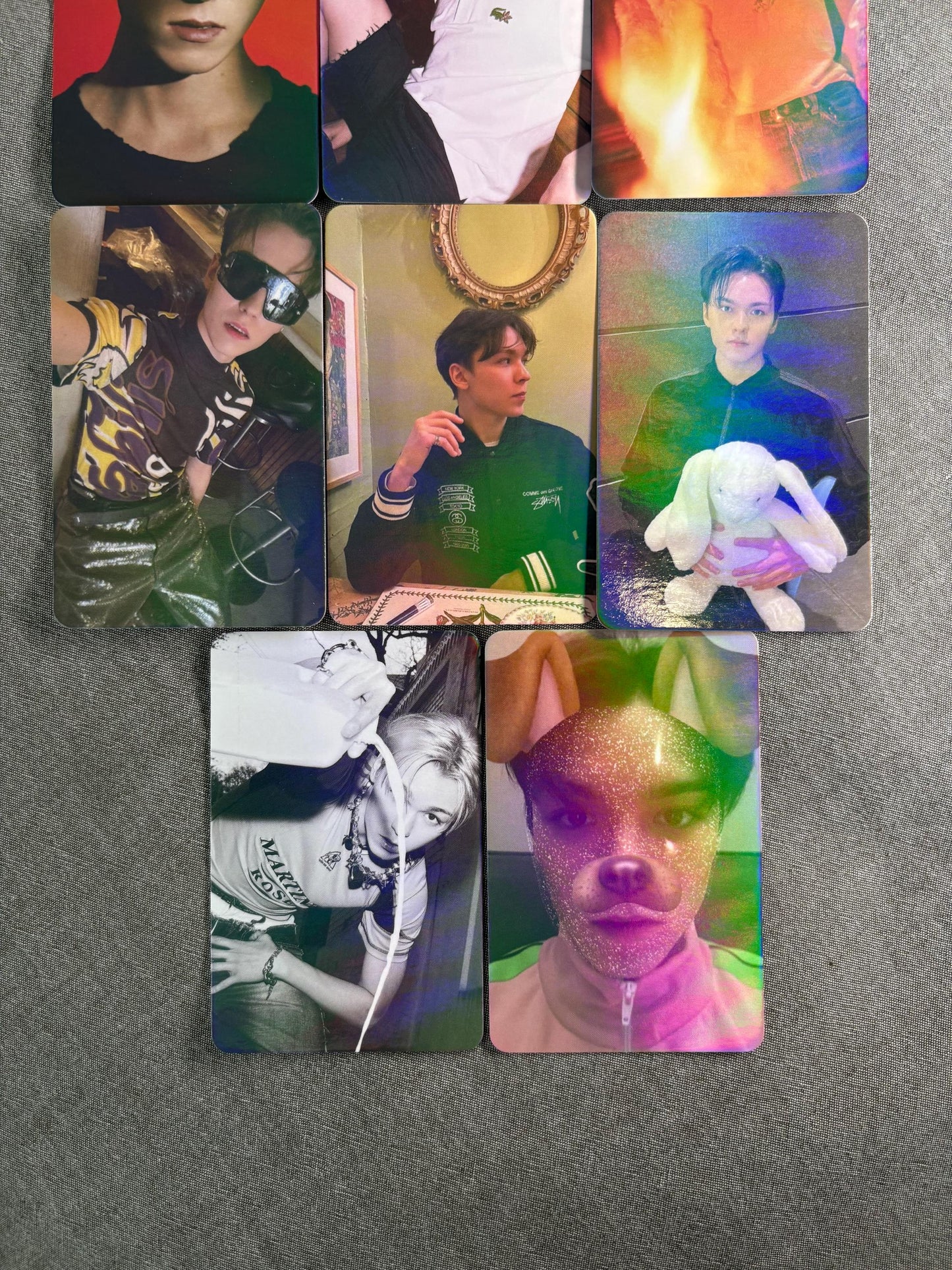 Seventeen 50pc/set Wonwoo Mingyu Scoup Vernon KPOP Photocards SVT merch lomo cards