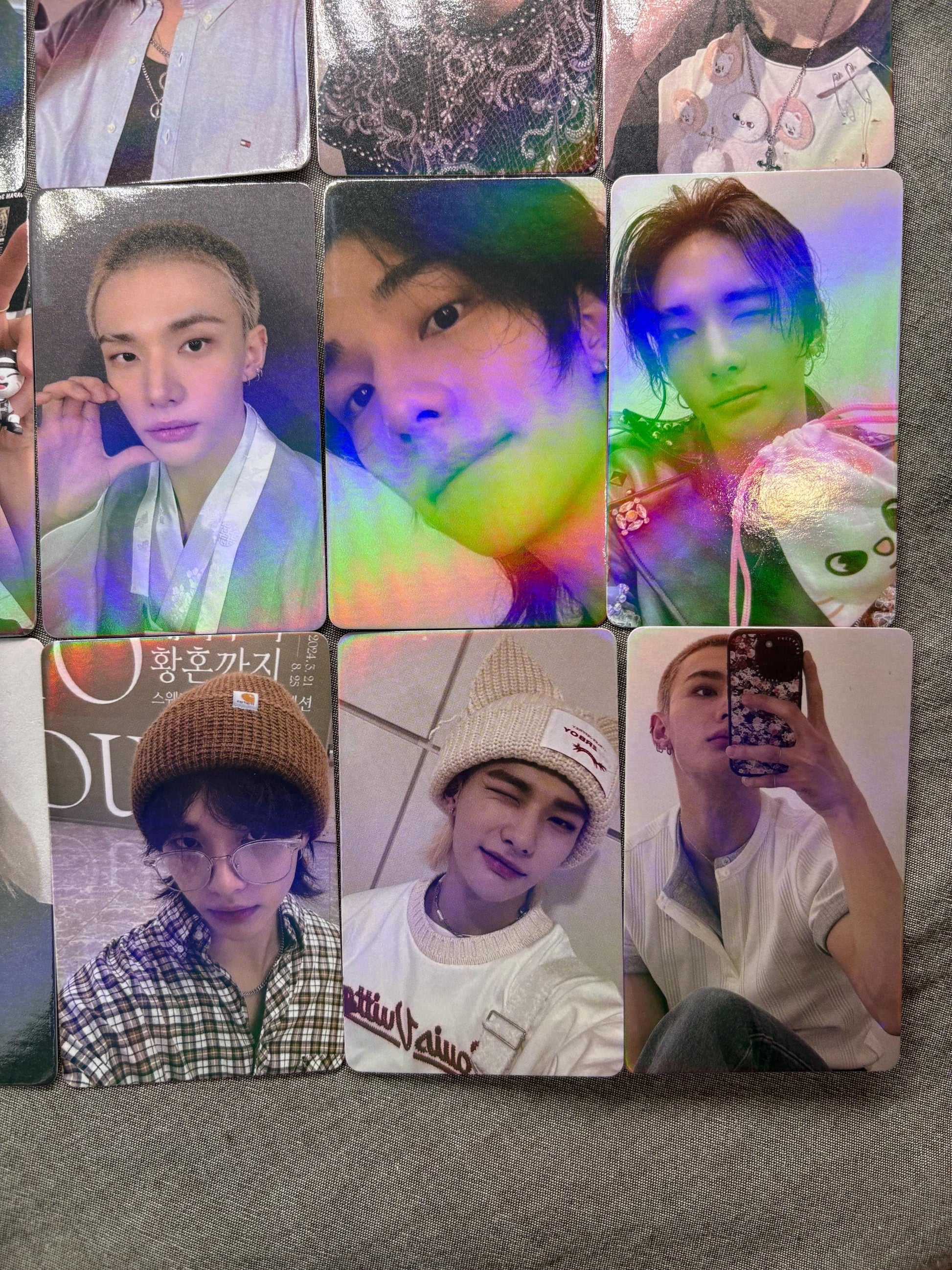 Hyunjin 50pc lomo cards Stray kids Merch KPOP Photocards Felix Bangchan Leeknow Hyunjin C479
