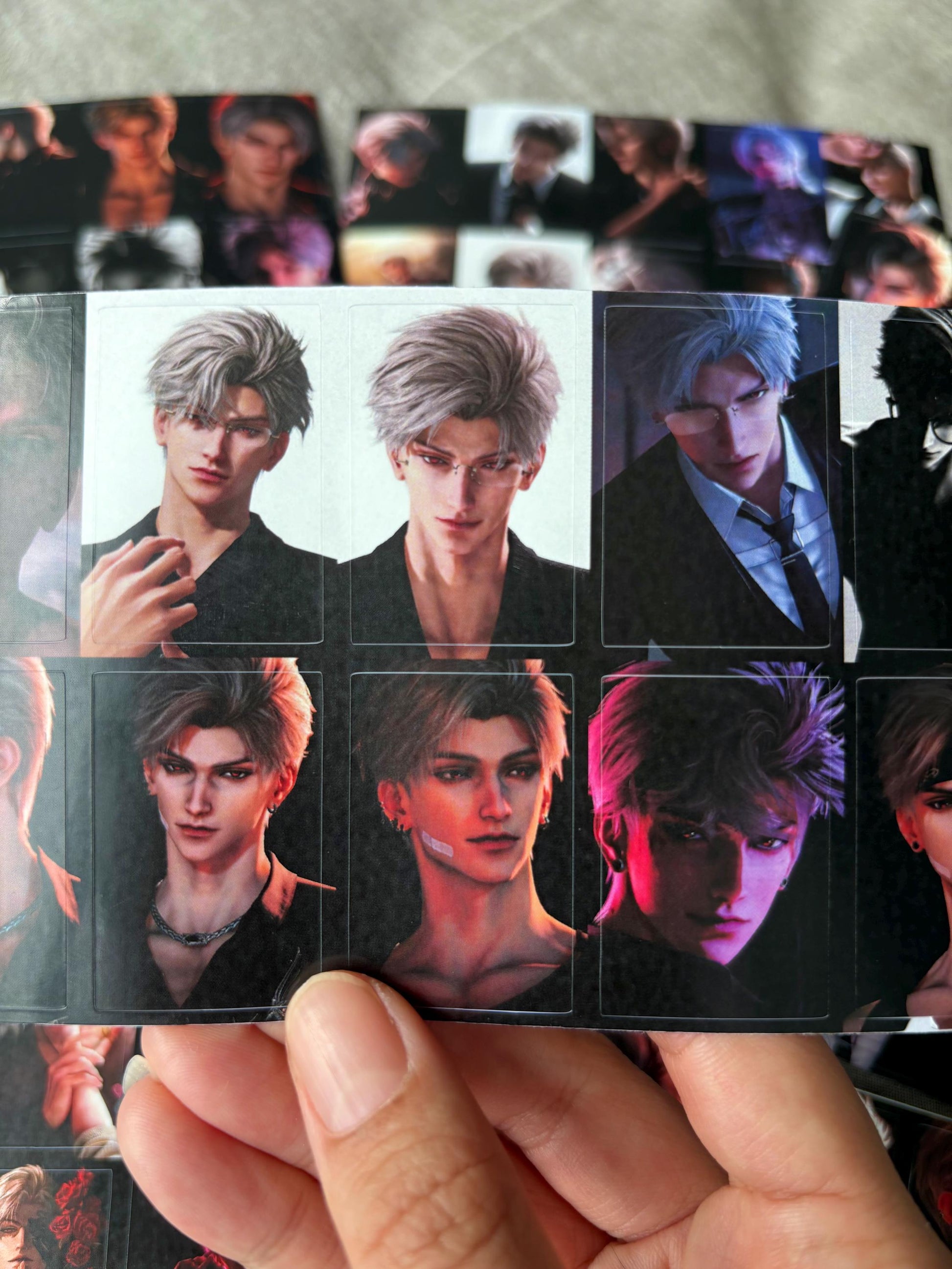 Love and Deepspace Stickers, Fanmade Sylus Set (80pcs)