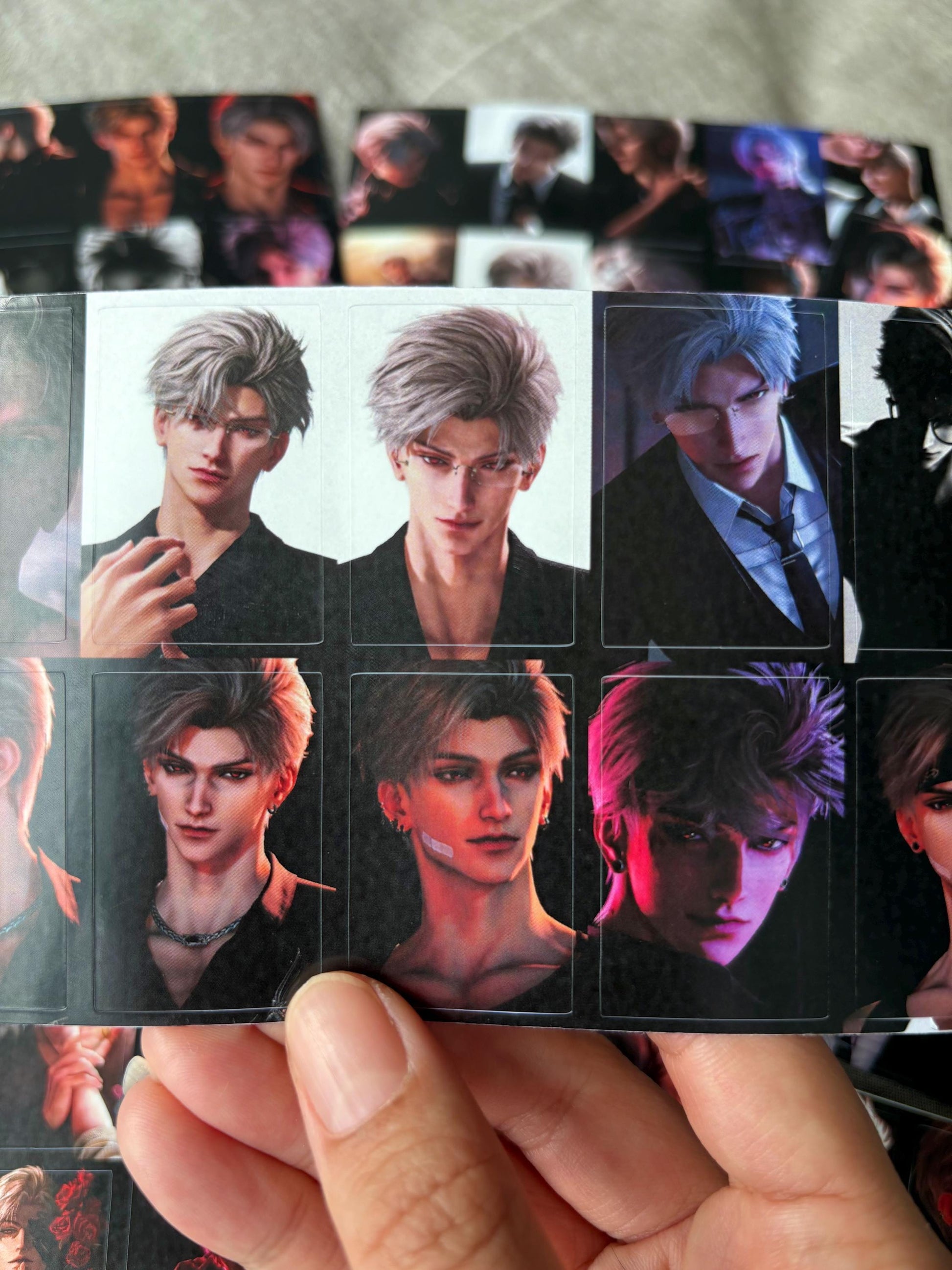 Love and Deepspace Stickers, Fanmade Sylus Set (80pcs)