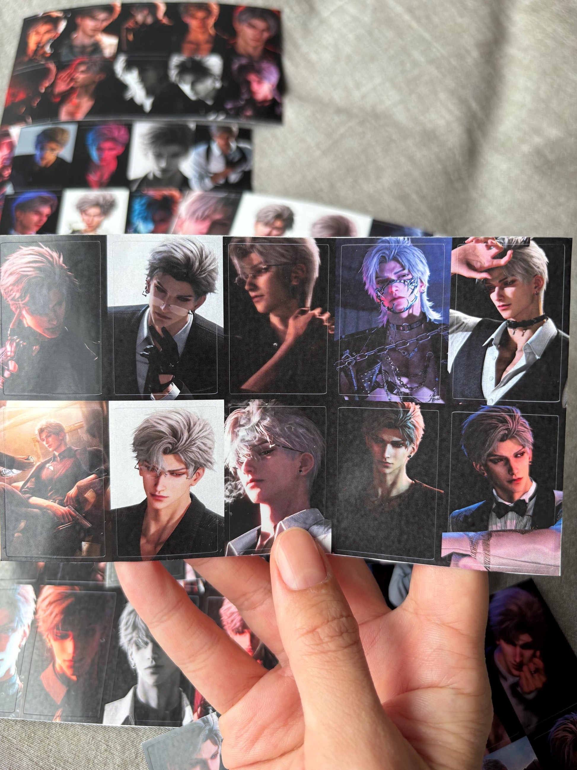 Love and Deepspace Stickers, Fanmade Sylus Set (80pcs)