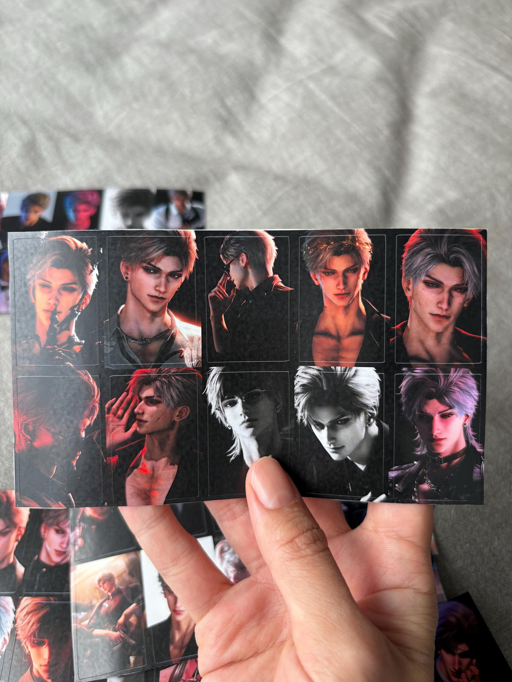 Love and Deepspace Stickers, Fanmade Sylus Set (80pcs)