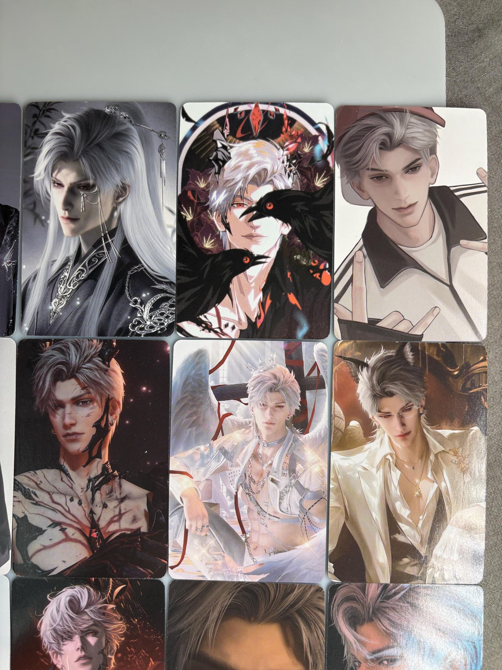 55pcs/set Sylus photo cards! Love and Deepspace LaDS lomo Xavier Rafayel Zayne Caleb Otome gamer gift
