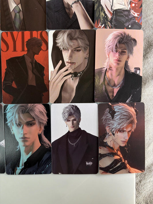 55pcs/set Sylus photo cards! Love and Deepspace LaDS lomo Xavier Rafayel Zayne Caleb Otome gamer gift