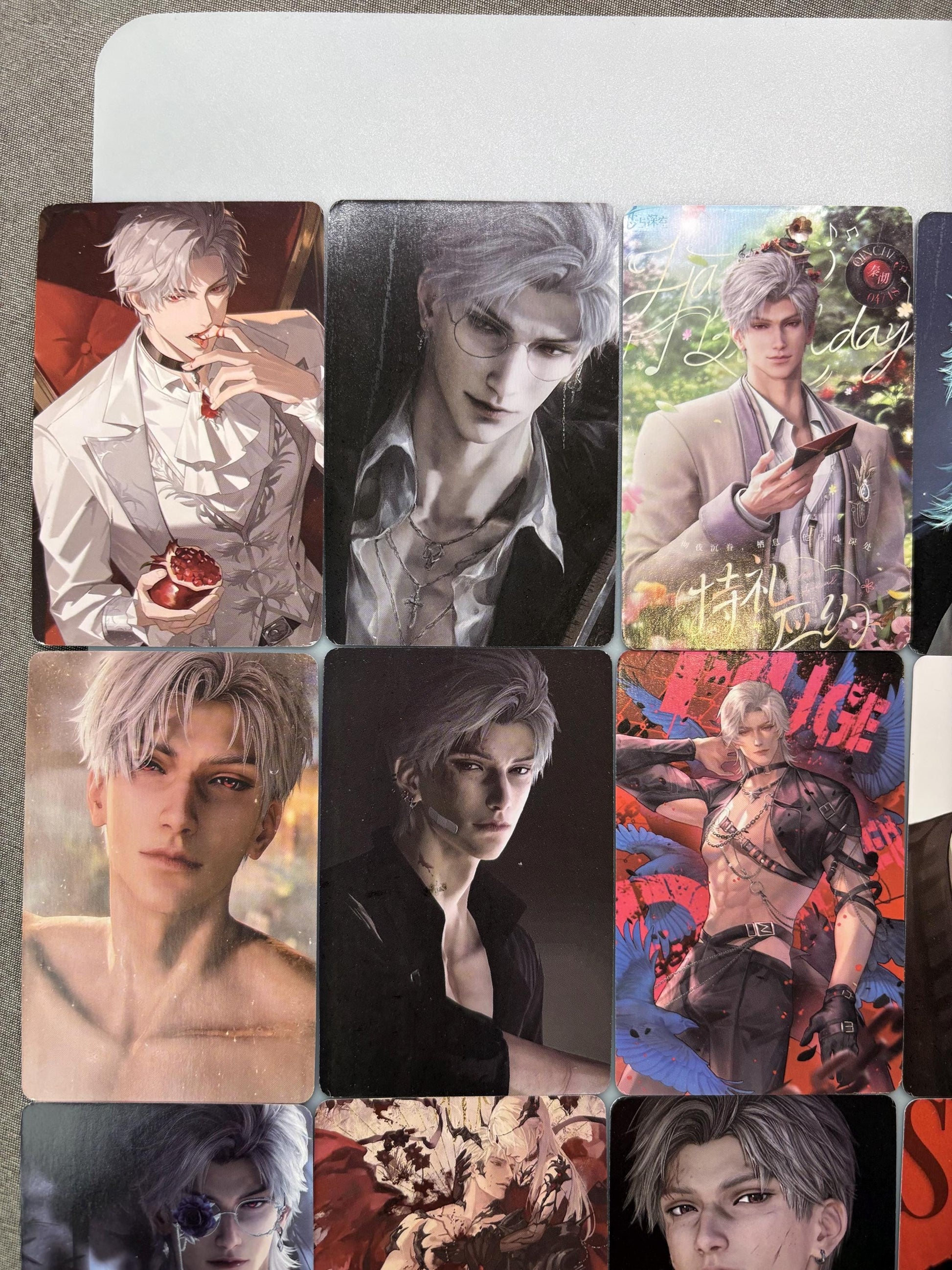 55pcs/set Sylus photo cards! Love and Deepspace LaDS lomo Xavier Rafayel Zayne Caleb Otome gamer gift