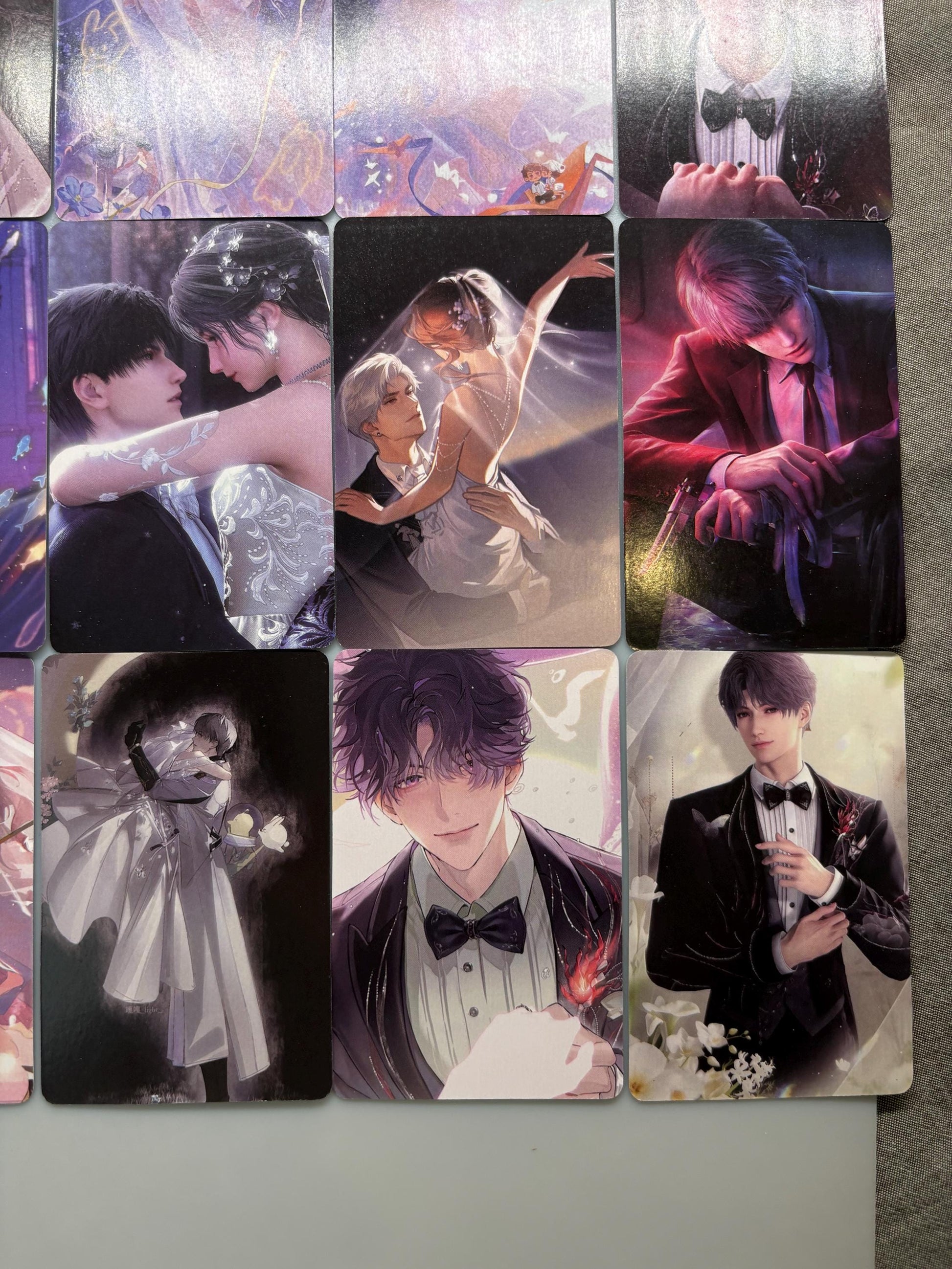 LaDS Holographic Lomo Cards: Xavier, Rafayel, Zayne, Caleb (55pcs/set)