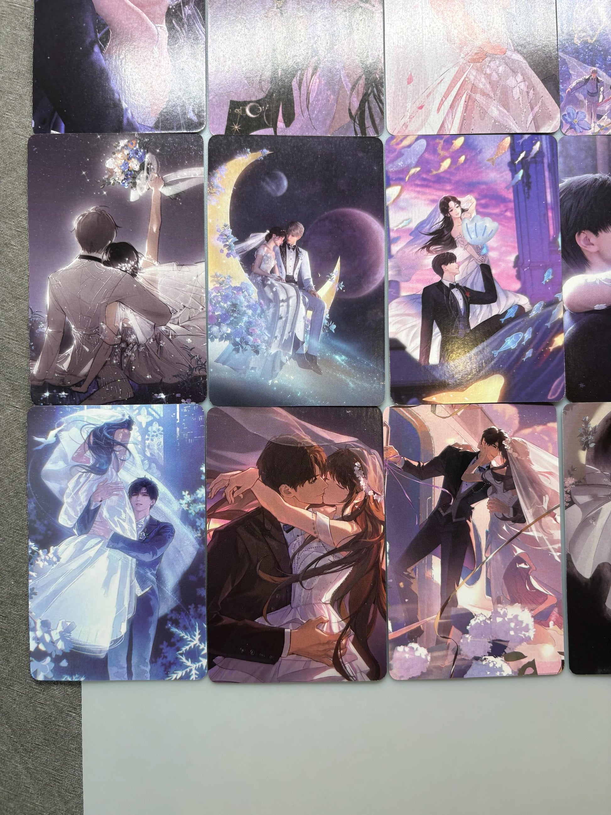 LaDS Holographic Lomo Cards: Xavier, Rafayel, Zayne, Caleb (55pcs/set)