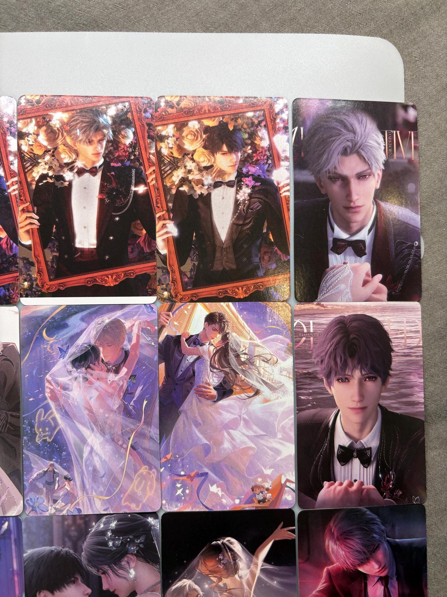 LaDS Holographic Lomo Cards: Xavier, Rafayel, Zayne, Caleb (55pcs/set)