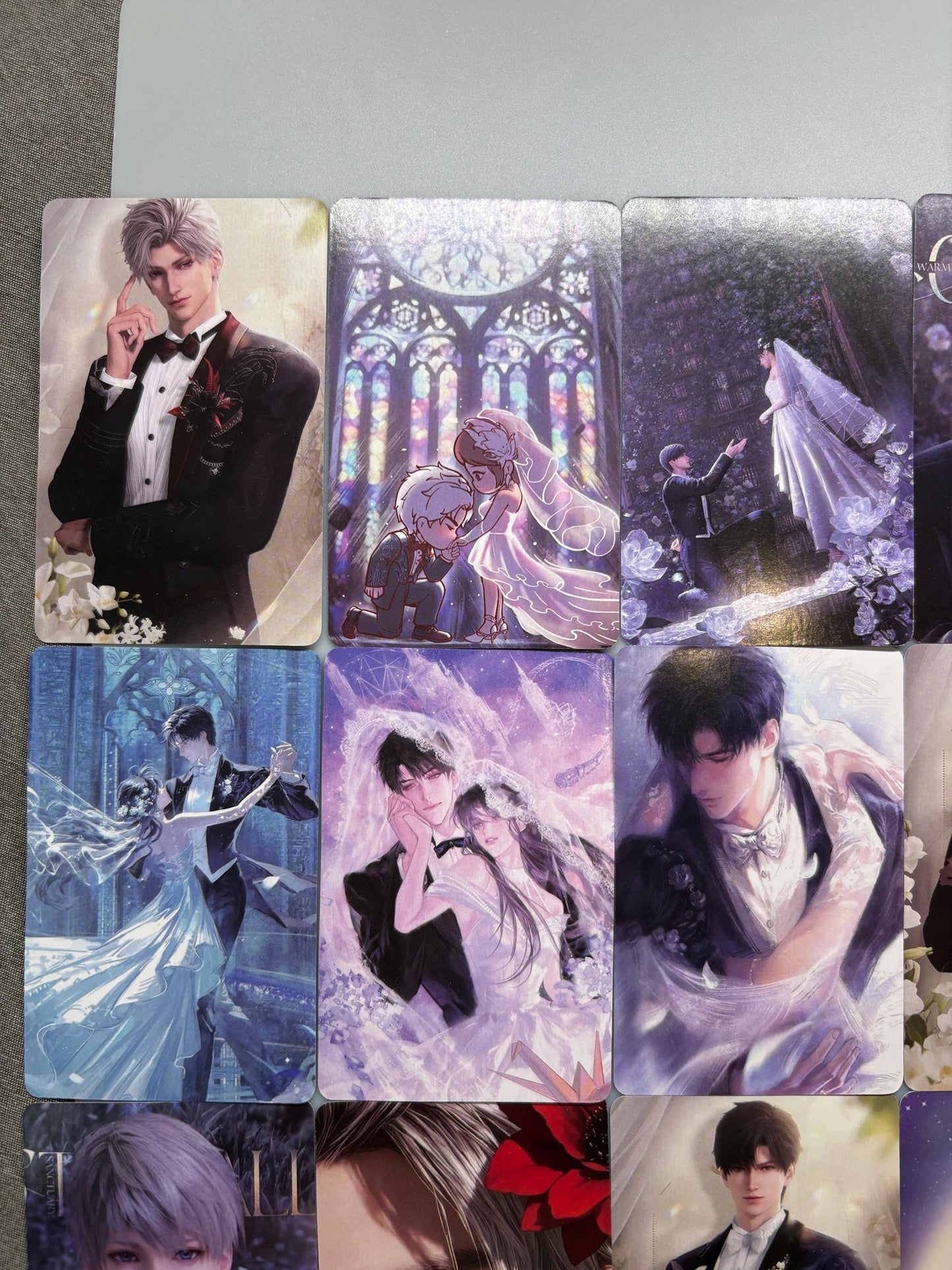 LaDS Holographic Lomo Cards: Xavier, Rafayel, Zayne, Caleb (55pcs/set)
