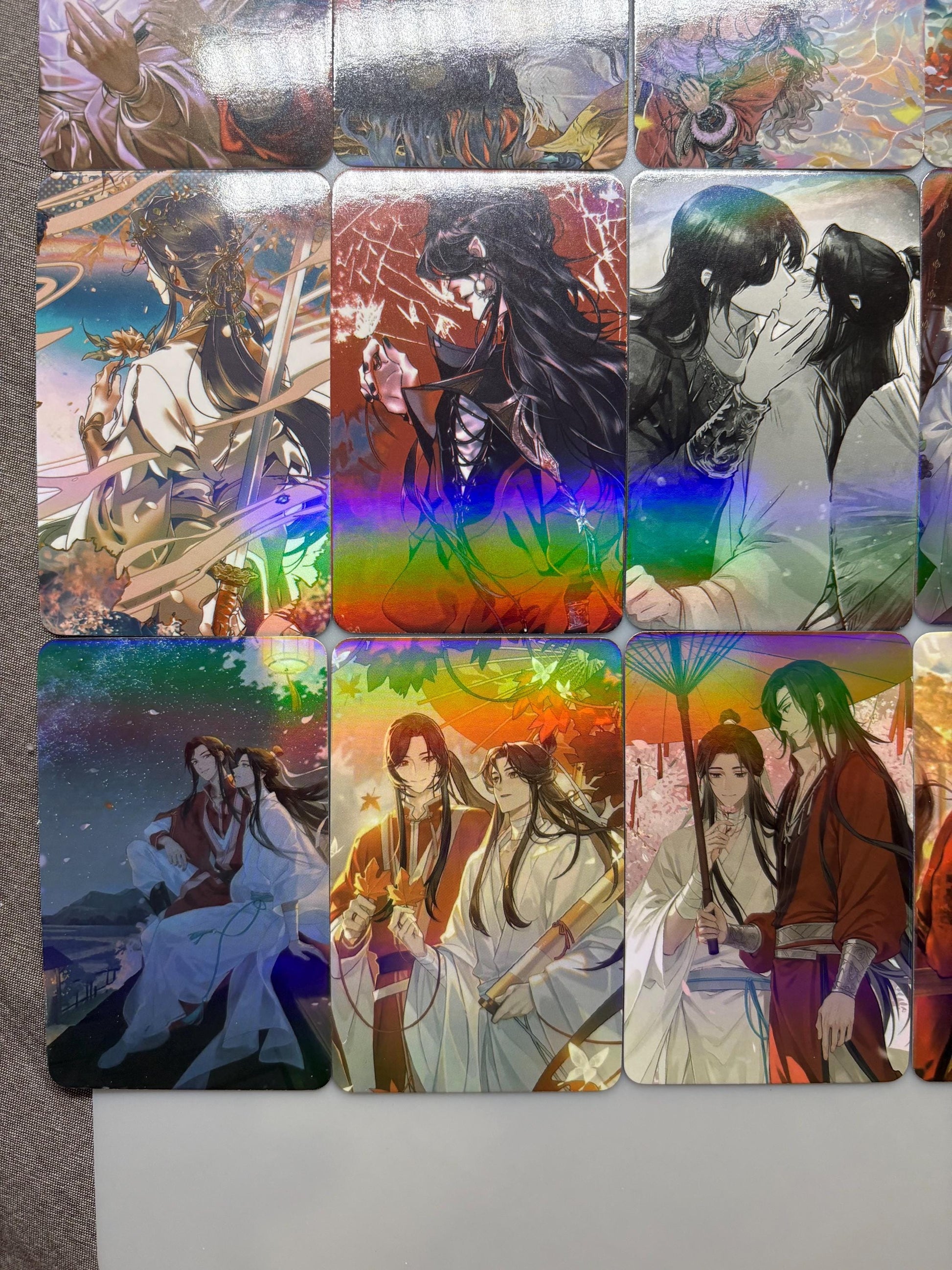 Tian Guan Ci Fu 55pc photo cards Heaven Officials Blessing TGCF Xie Lian Hua Cheng BL manhua