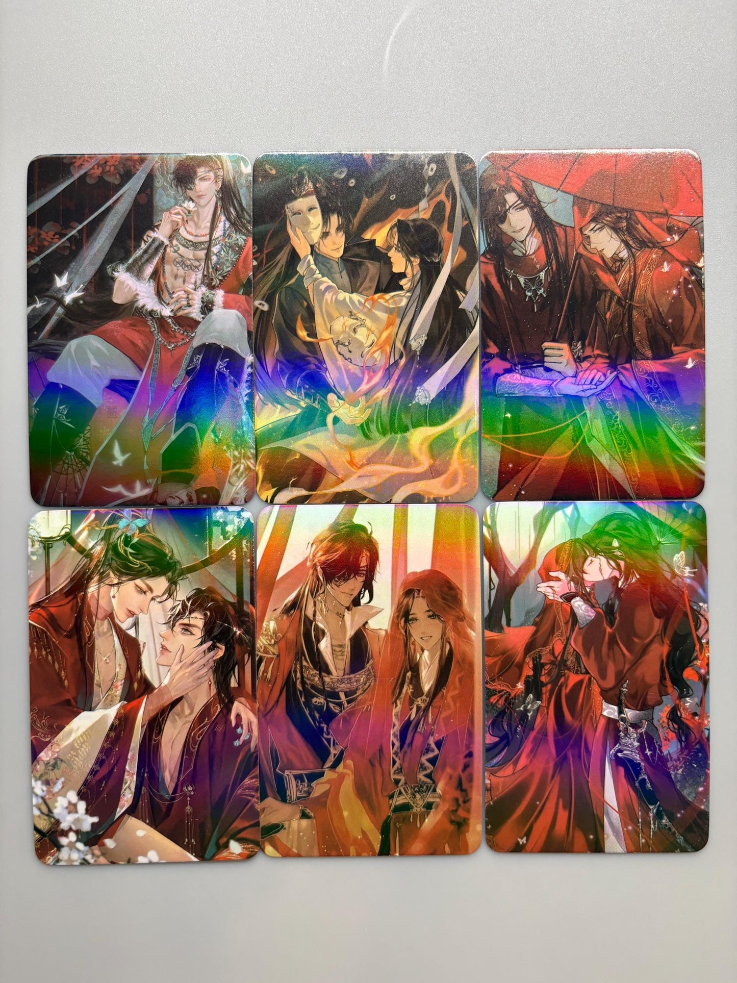 Tian Guan Ci Fu 55pc photo cards Heaven Officials Blessing TGCF Xie Lian Hua Cheng BL manhua