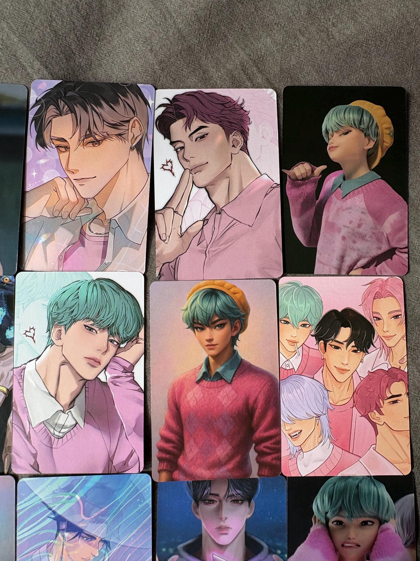 Saja Boys lomo cards (100pc) Kpop demon hunters soda pop virtual group Jinu Abs Romance Mistery Baby photocards