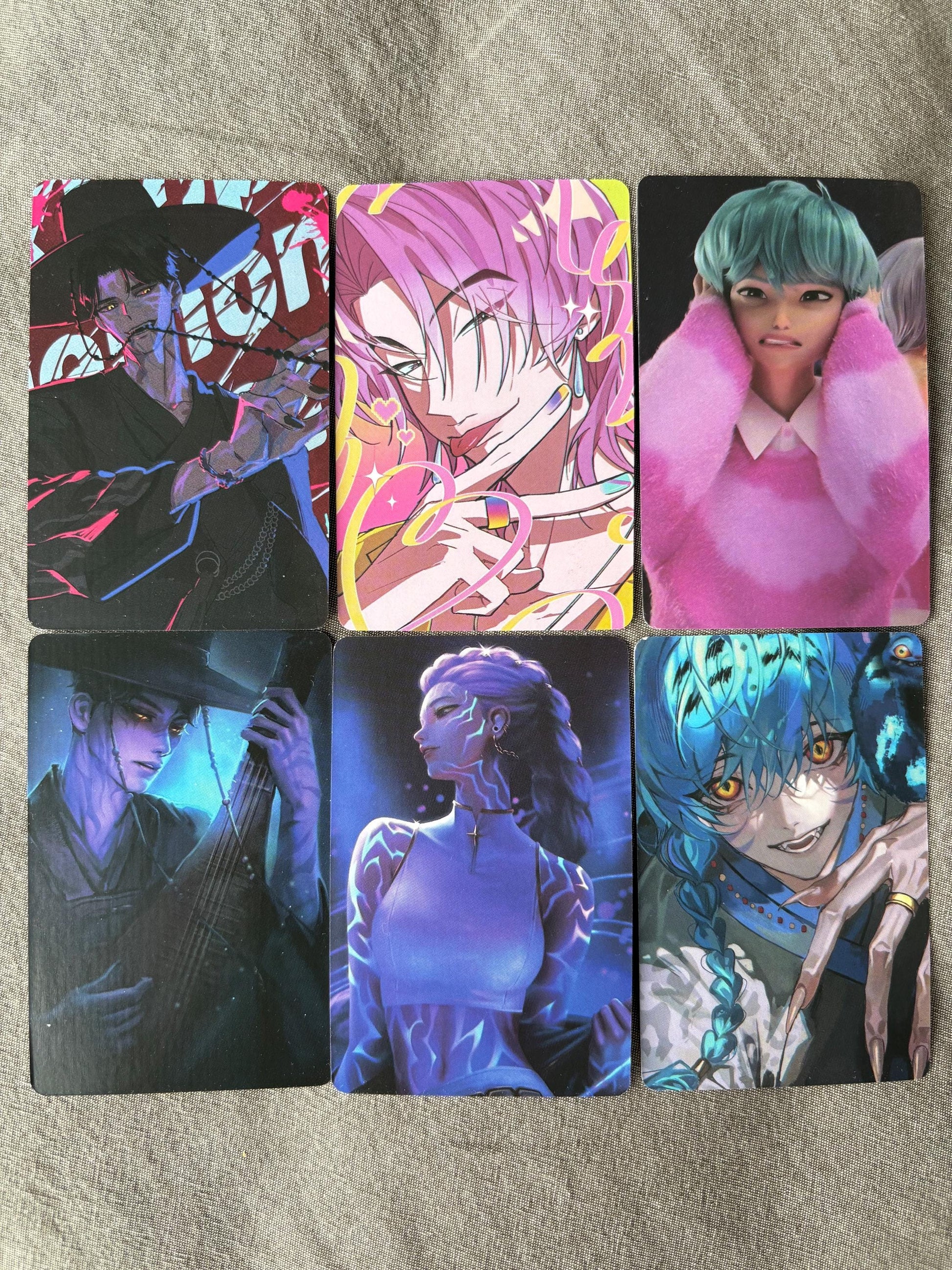 Saja Boys lomo cards (100pc) Kpop demon hunters soda pop virtual group Jinu Abs Romance Mistery Baby photocards