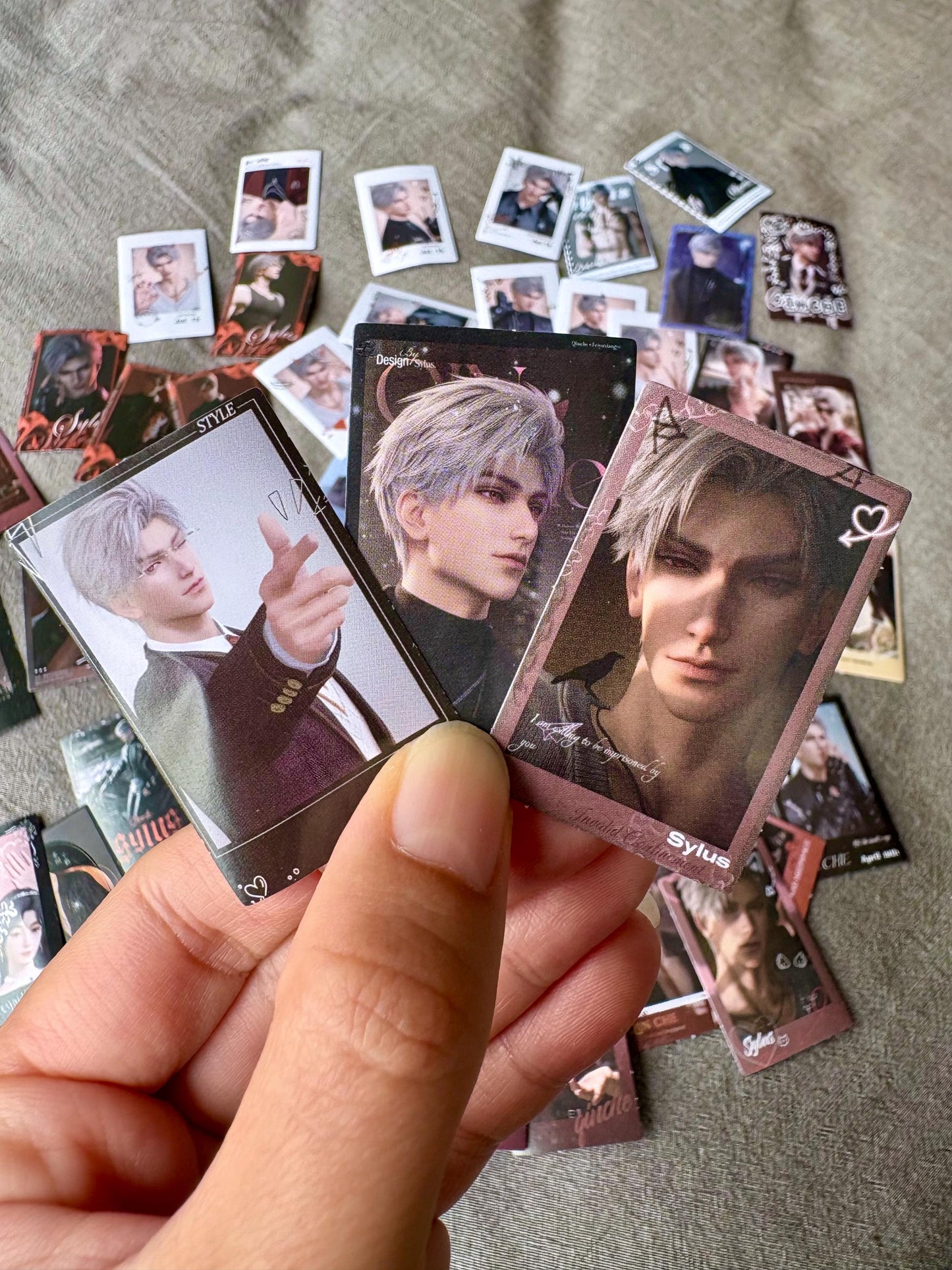 Sylus Stickers 50pcs! Love and Deepspace Qinche Xavier Rafayel Zayne Otoge gamer Ita bag gift C399